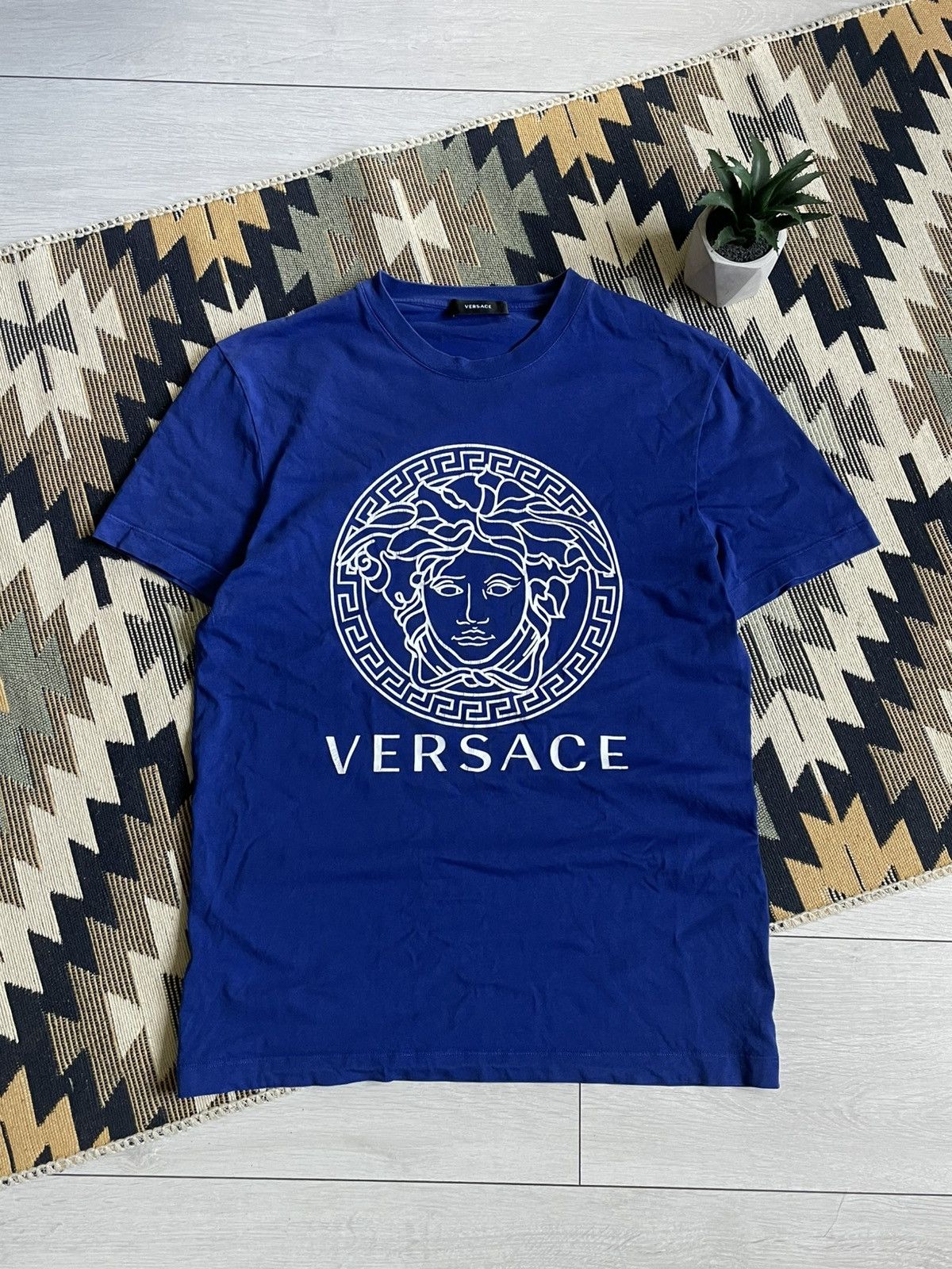 Versace Versace Meduza Big Logo T-shirt Size US M / EU 48-50 / 2 - 1 Thumbnail