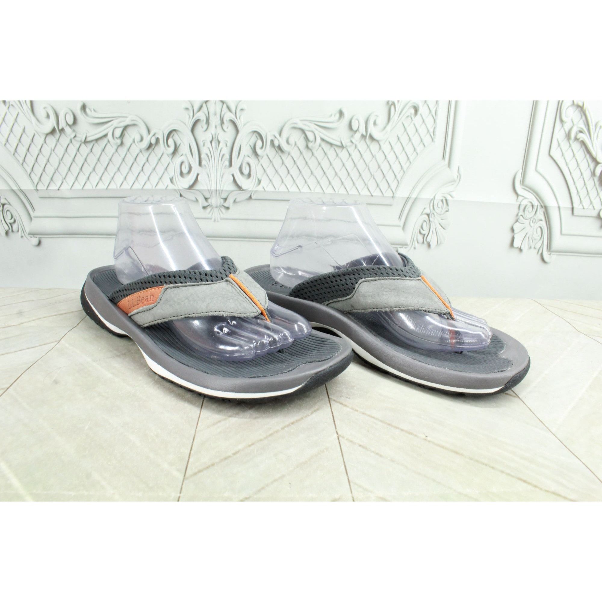 L.L. Bean LL Bean Swift River Suede Perforated Sports Flip-Flops Size US 9 / EU 42 - 4 Thumbnail