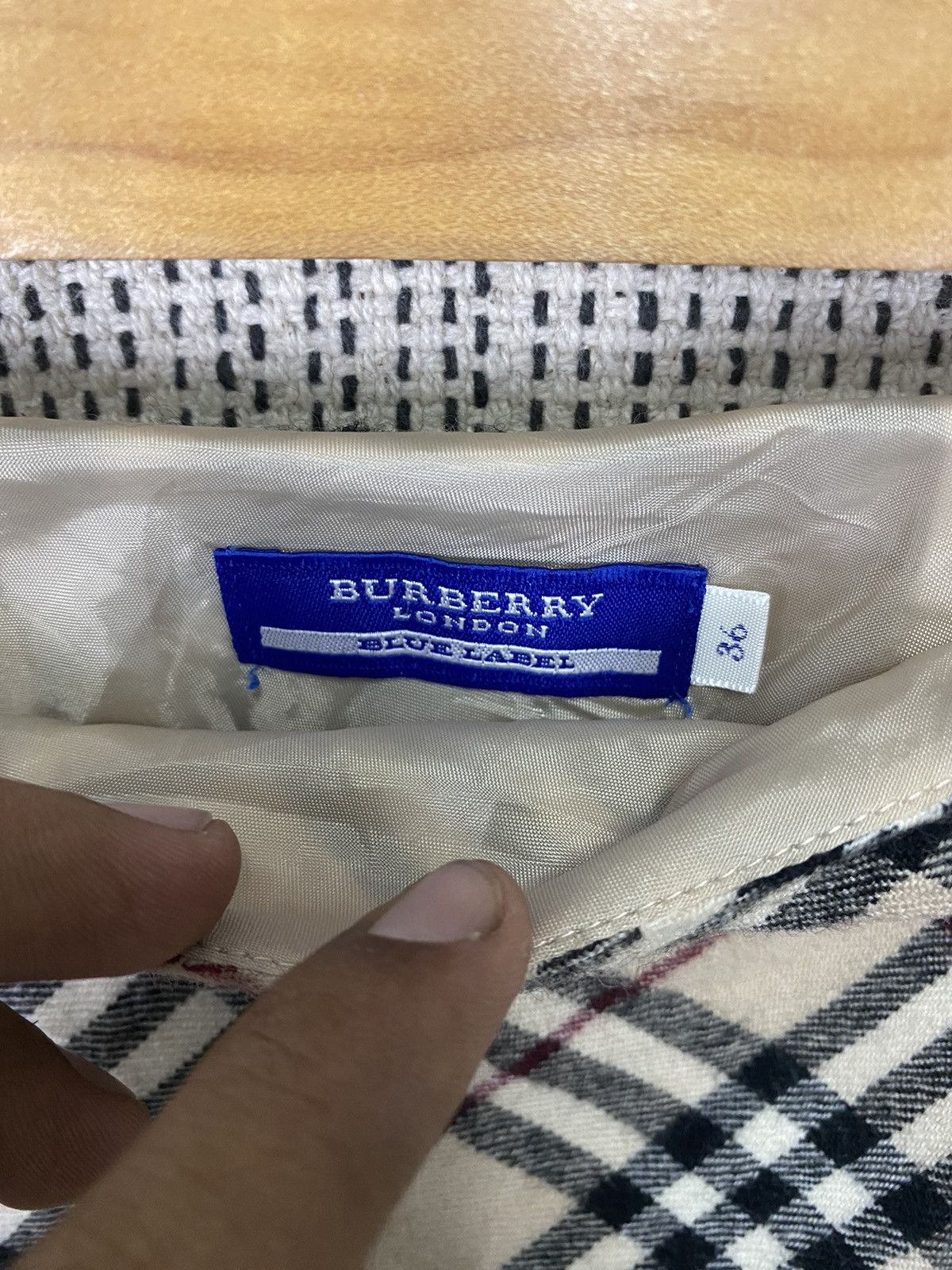Burberry × Burberry Prorsum × Vintage Vintage burberry london blue label very rare Size 36" / US 14 / IT 50 - 4 Thumbnail