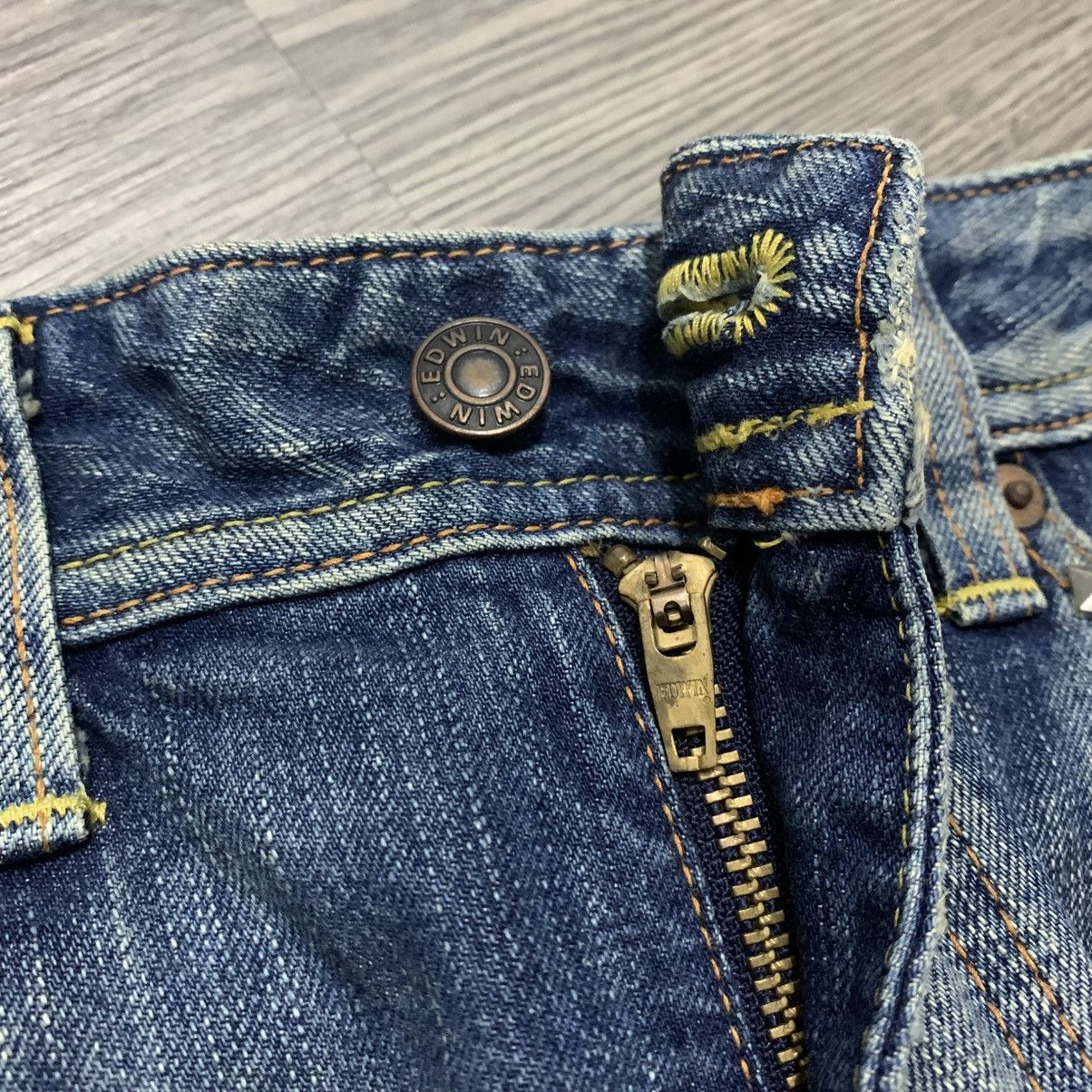 Edwin EDWIN DISTRESSED BOOTCUT JEANS Size US 30 / EU 46 - 10 Thumbnail