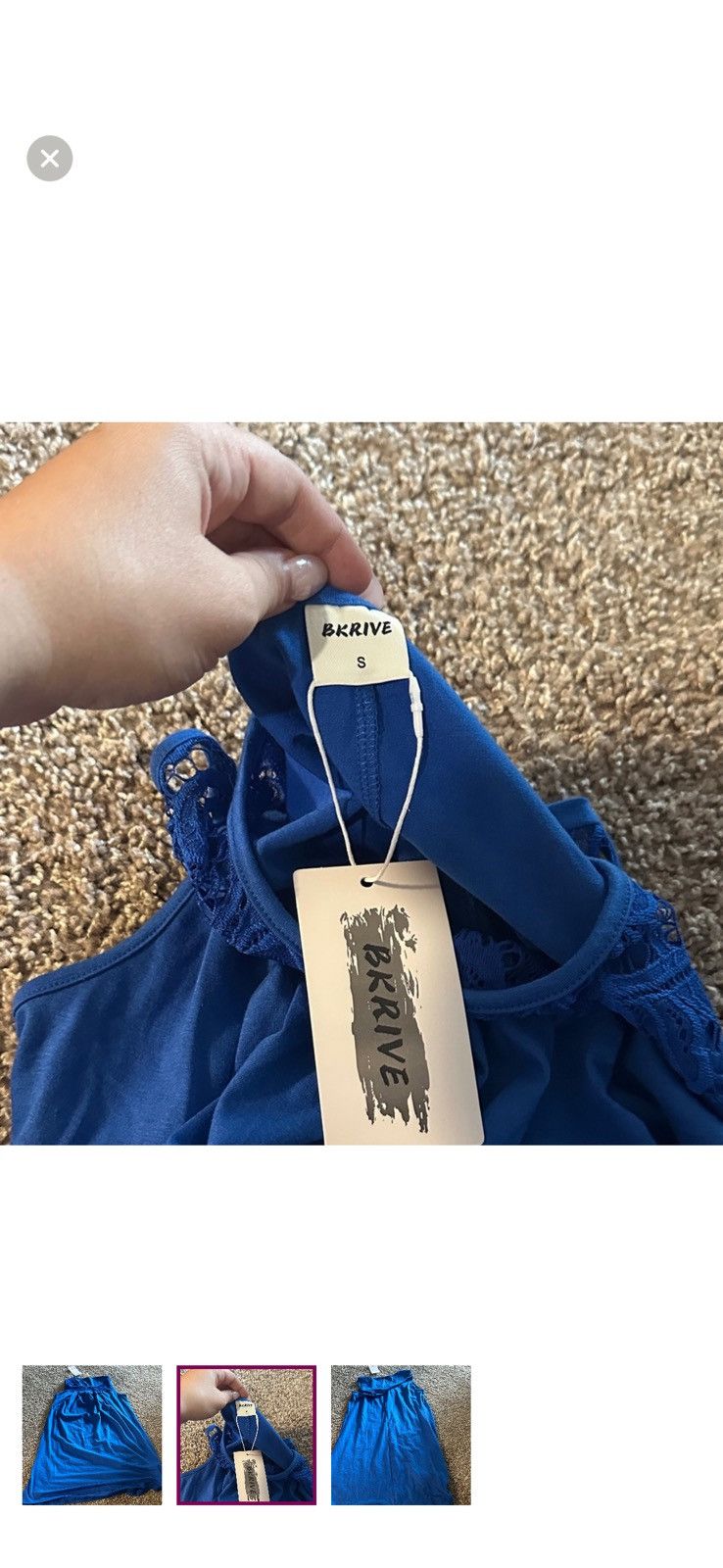 Other Blue dress Size S / US 4 / IT 40 - 2 Thumbnail
