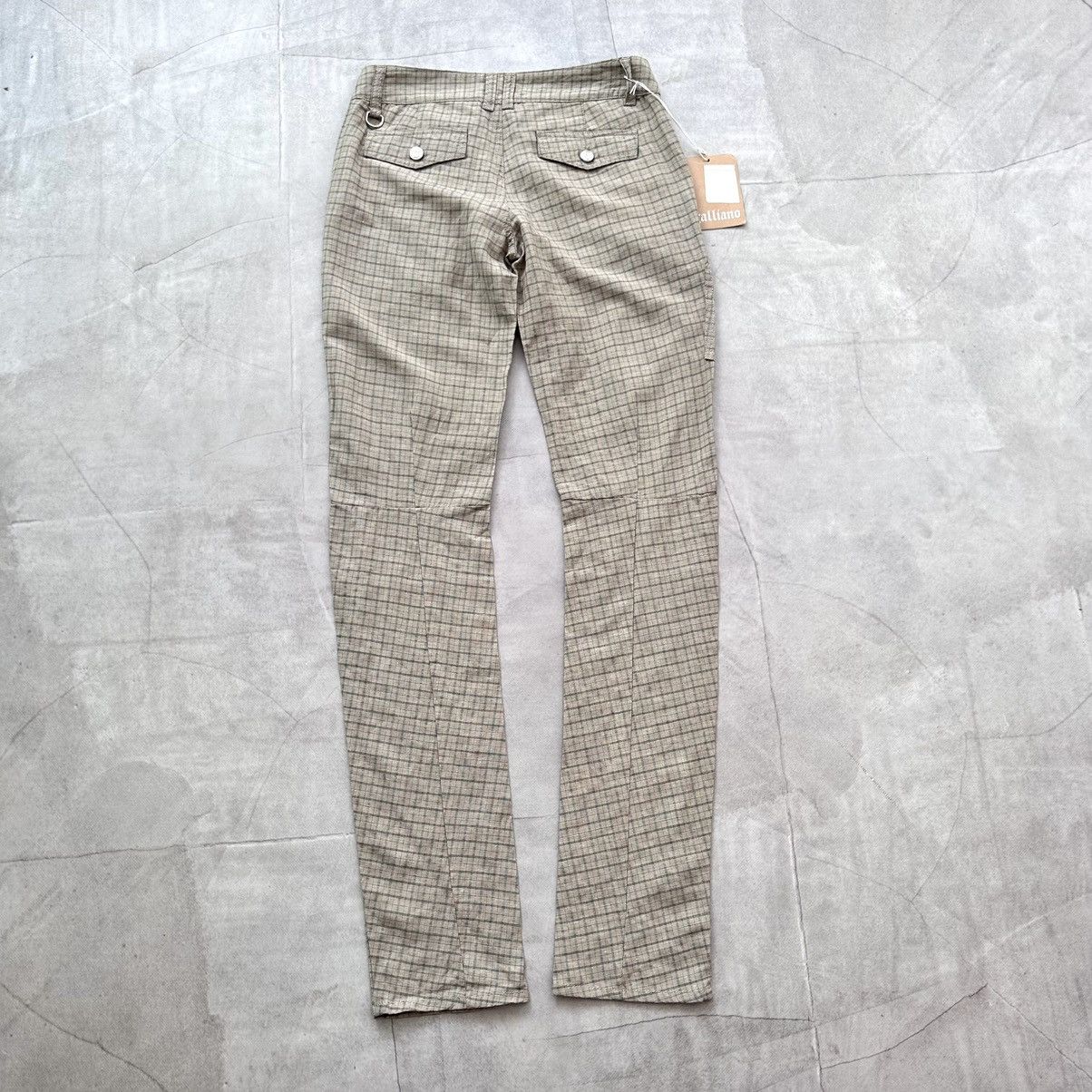 John Galliano Punk John Galliano Zipper Pants Jeans Newspaper Dior Era Size 27" / US 4 / IT 40 - 14 Thumbnail