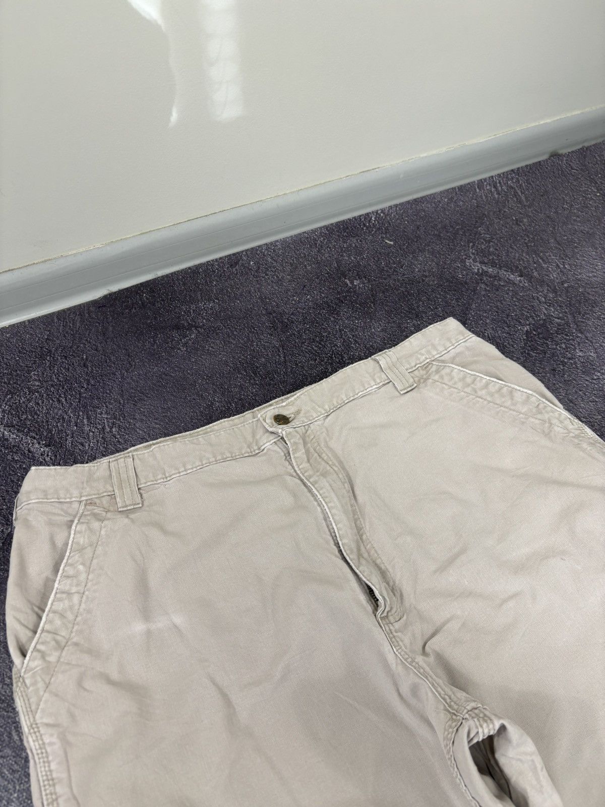 Carhartt Vintage Carhartt Y2K Beige USA Hype Baggy Pants Size US 40 / EU 56 - 12 Thumbnail
