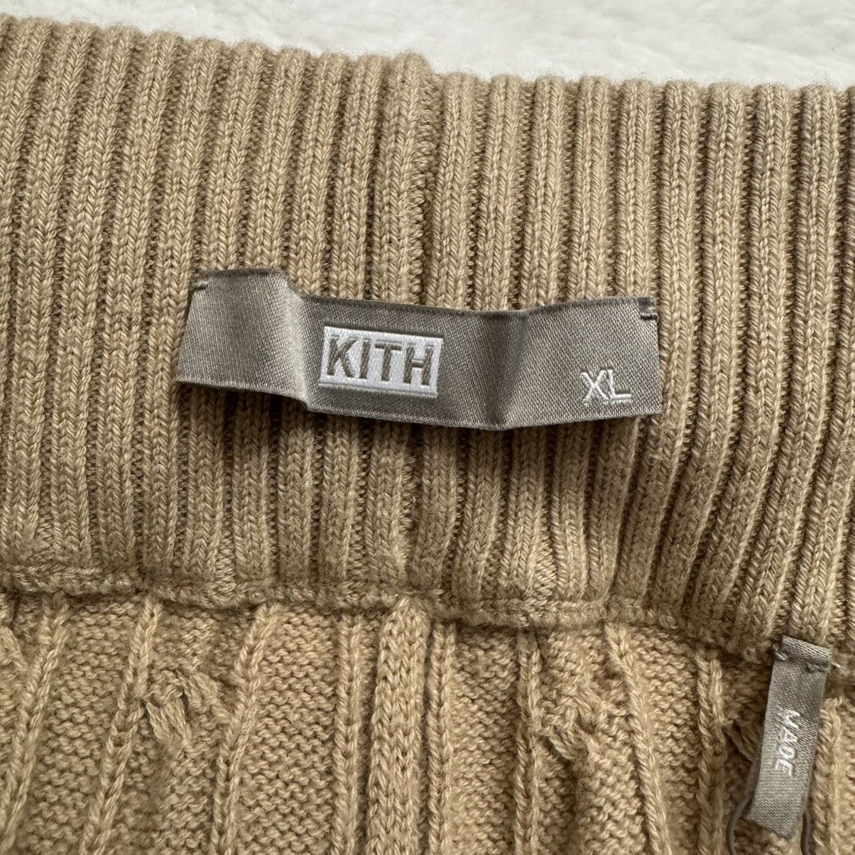 Kith NWT- KITH Garrett Cable Knit Pant - Birch - Size XL Size 36" / US 14 / IT 50 - 6 Thumbnail