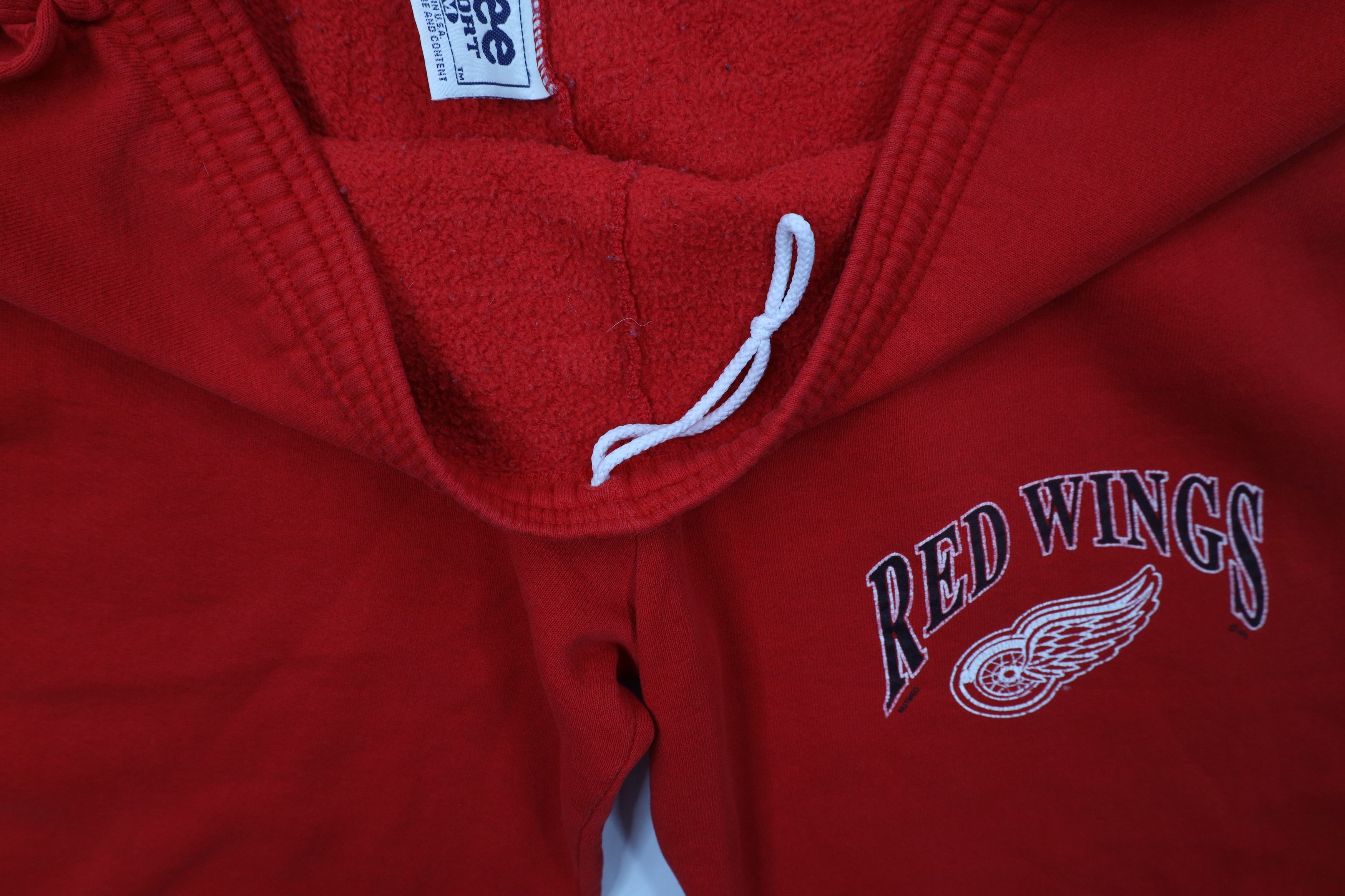 Vintage Vintage 90s Detroit Red Wings Hockey Sweatpants Joggers USA Size US 34 / EU 50 - 9 Thumbnail