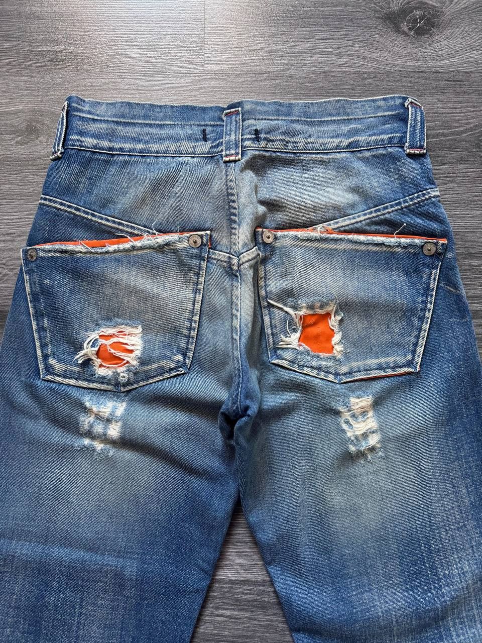 Vintage Vintage 90s Pendium Japan Denim Distressed Baggy Jeans Size US 30 / EU 46 - 3 Thumbnail