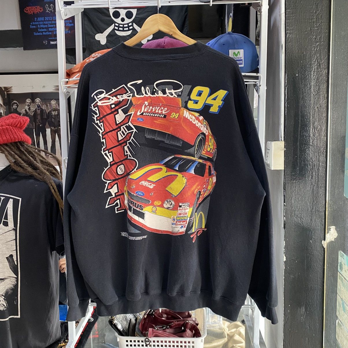 NASCAR × Vintage Vintage NASCAR 1998 Bill Elliot McDonald’s Sweatshirts 2XL Size US XXL / EU 58 / 5 - 1 Thumbnail
