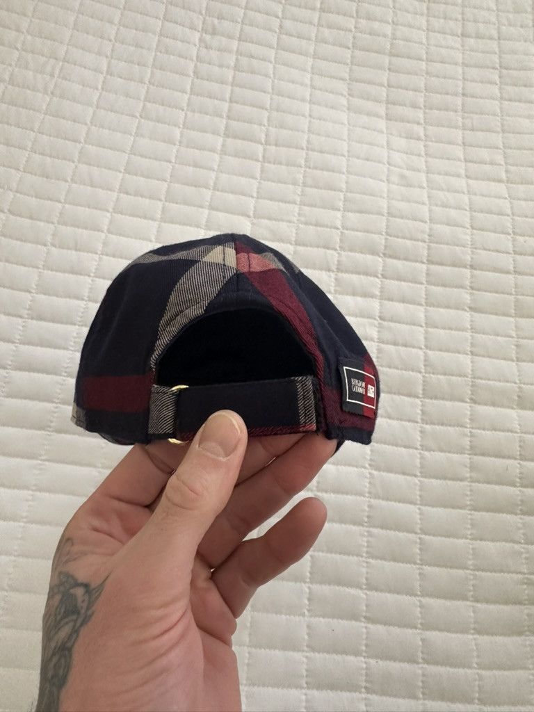 Bergdorf Goodman × Kith Kith for Bergdorf Goodman VF Plaid Cap Navy/Red Size ONE SIZE - 3 Thumbnail