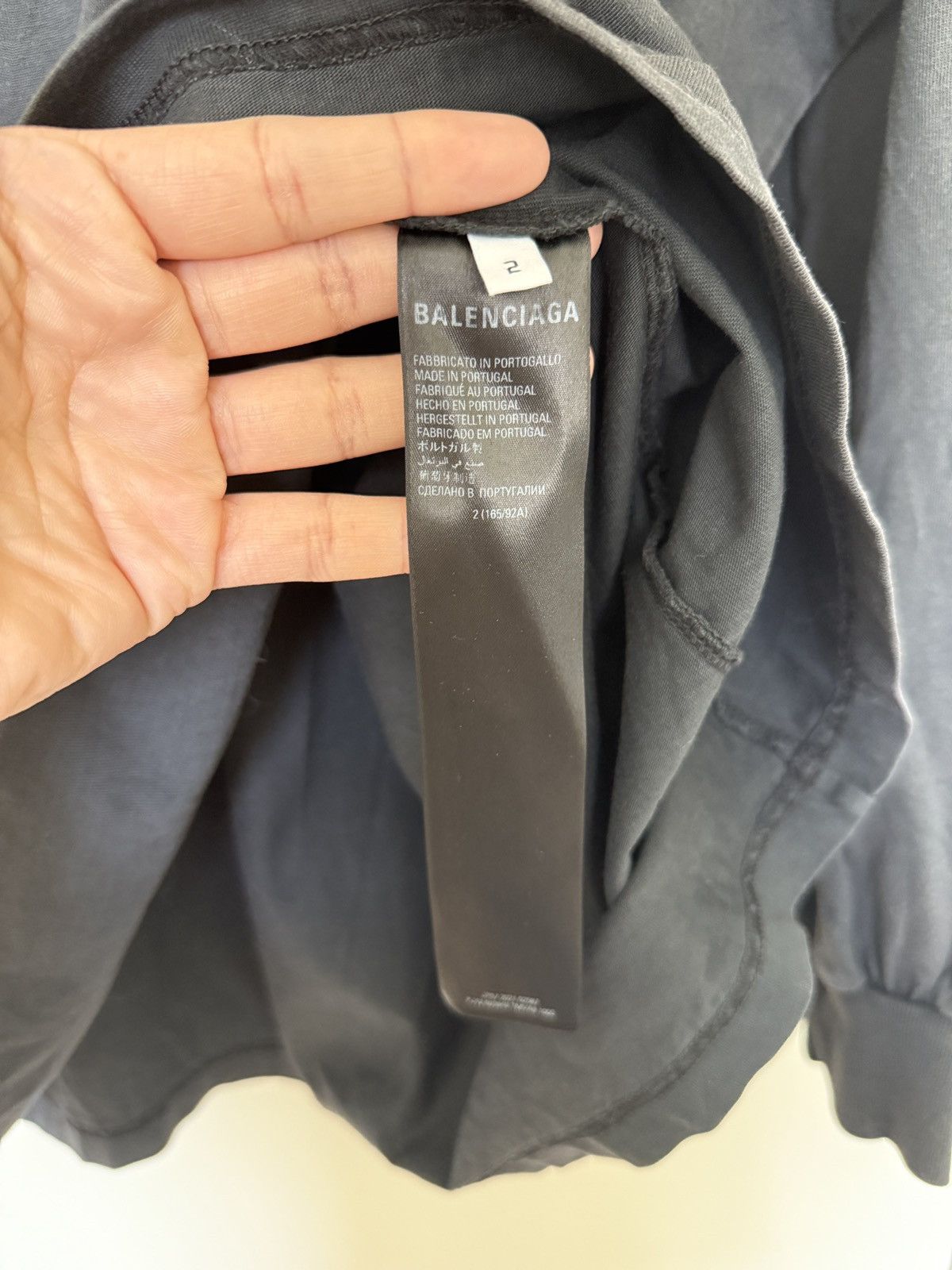 Balenciaga Balenciaga Athletics Department Longsleeve Size 2 Size US XL / EU 56 / 4 - 8 Thumbnail