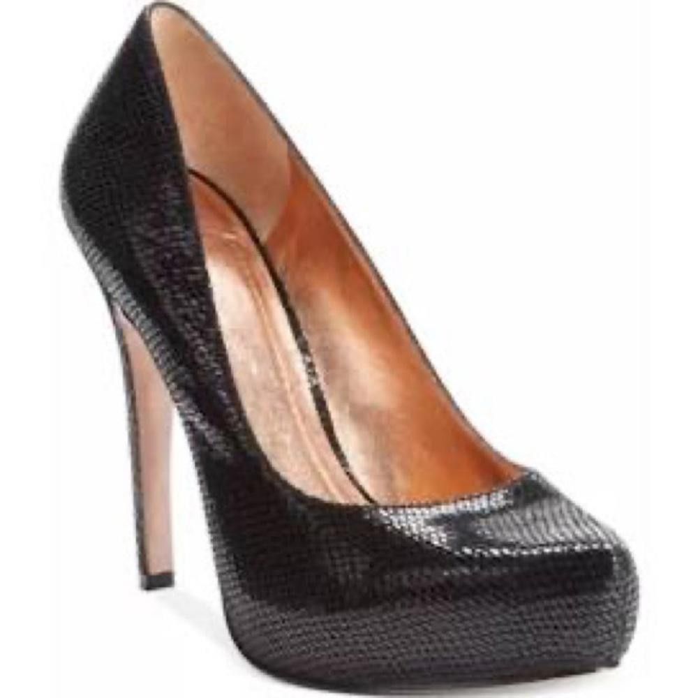 Designer BCBGeneration l Parade Snakeskin Print Leather Pumps 8 Size US 8 / IT 38 - 12 Thumbnail