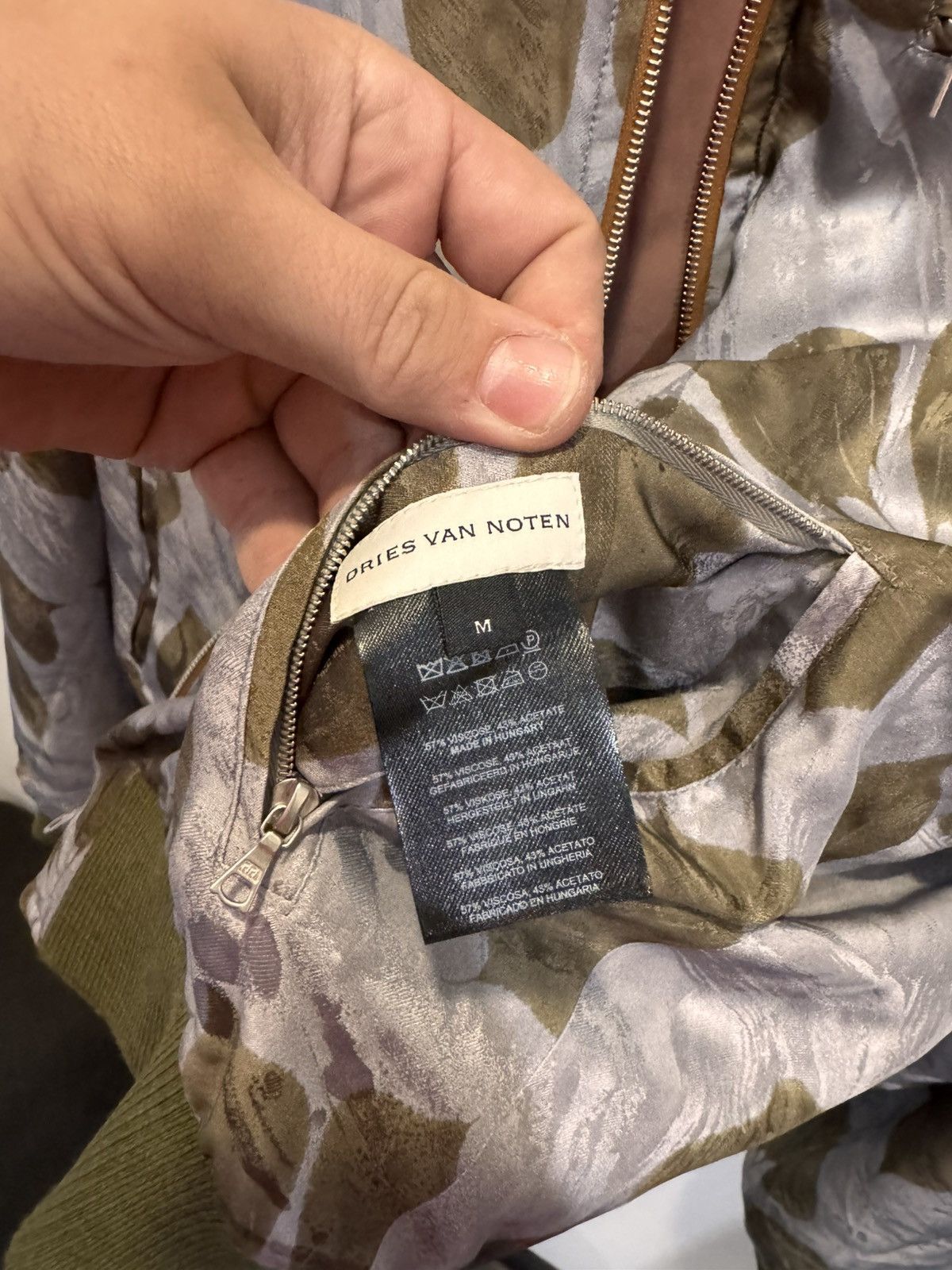 Dries Van Noten Dries Van Noten Reversible Bomber Jacket – Size M Size US M / EU 48-50 / 2 - 13 Thumbnail