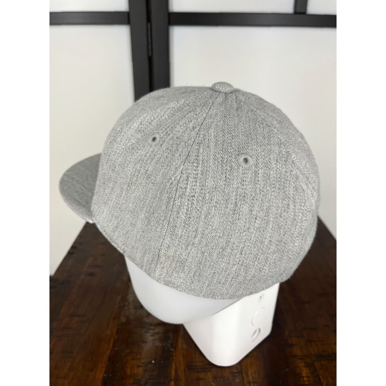 GAS Gas Monkey Garage Hat Cap Fitted Adult 7 1/4 Gray Embroidered Stretch Wool Blend Baseball Cap Mens Size ONE SIZE - 5 Thumbnail