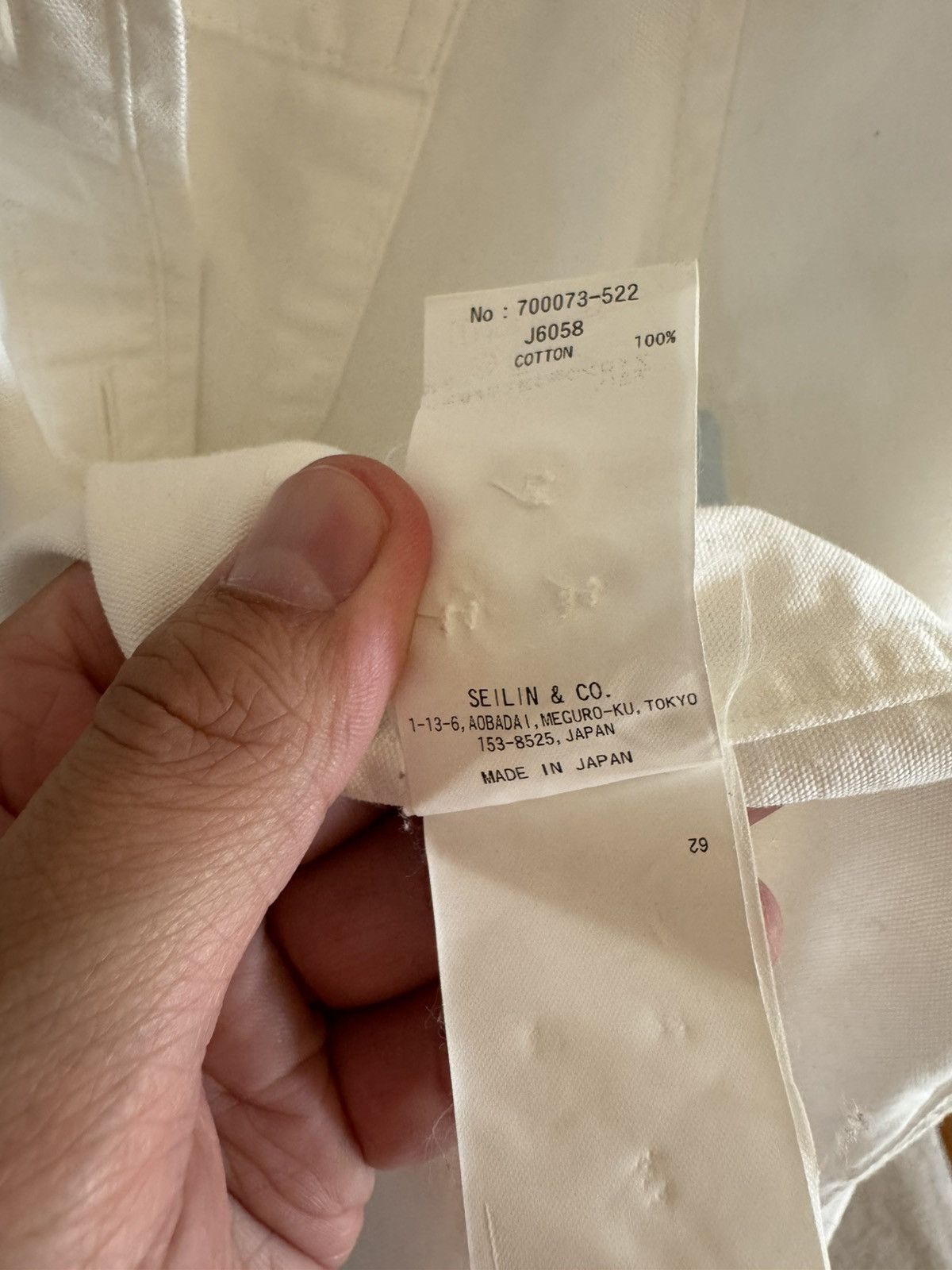 Blue Blue Japan Blue Blue Japan - Collar Shirt White Size US S / EU 44-46 / 1 - 8 Thumbnail