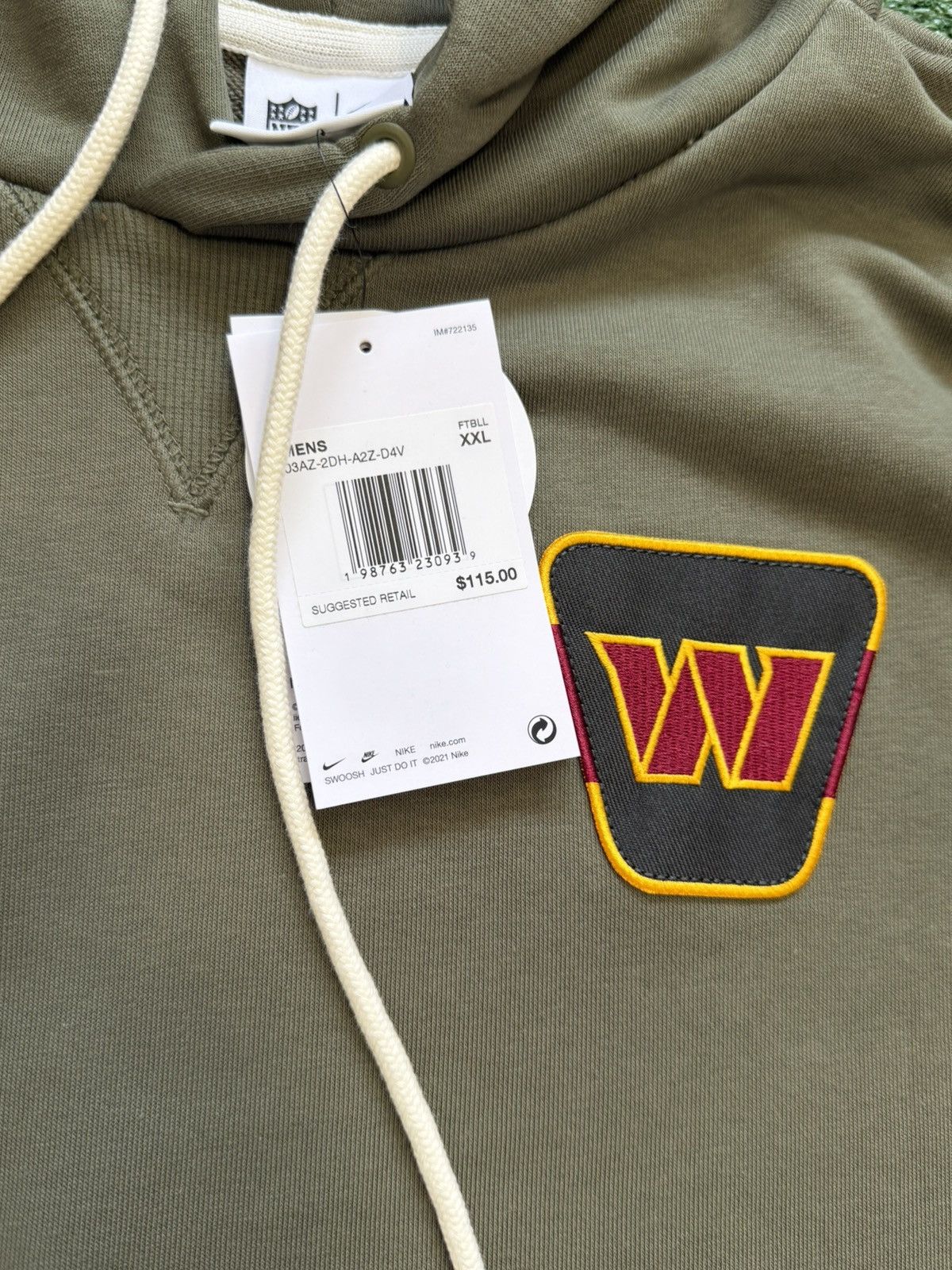 Nike Nike Washington Commanders 2025 Salute to Service Sideline Size US XXL / EU 58 / 5 - 2 Thumbnail