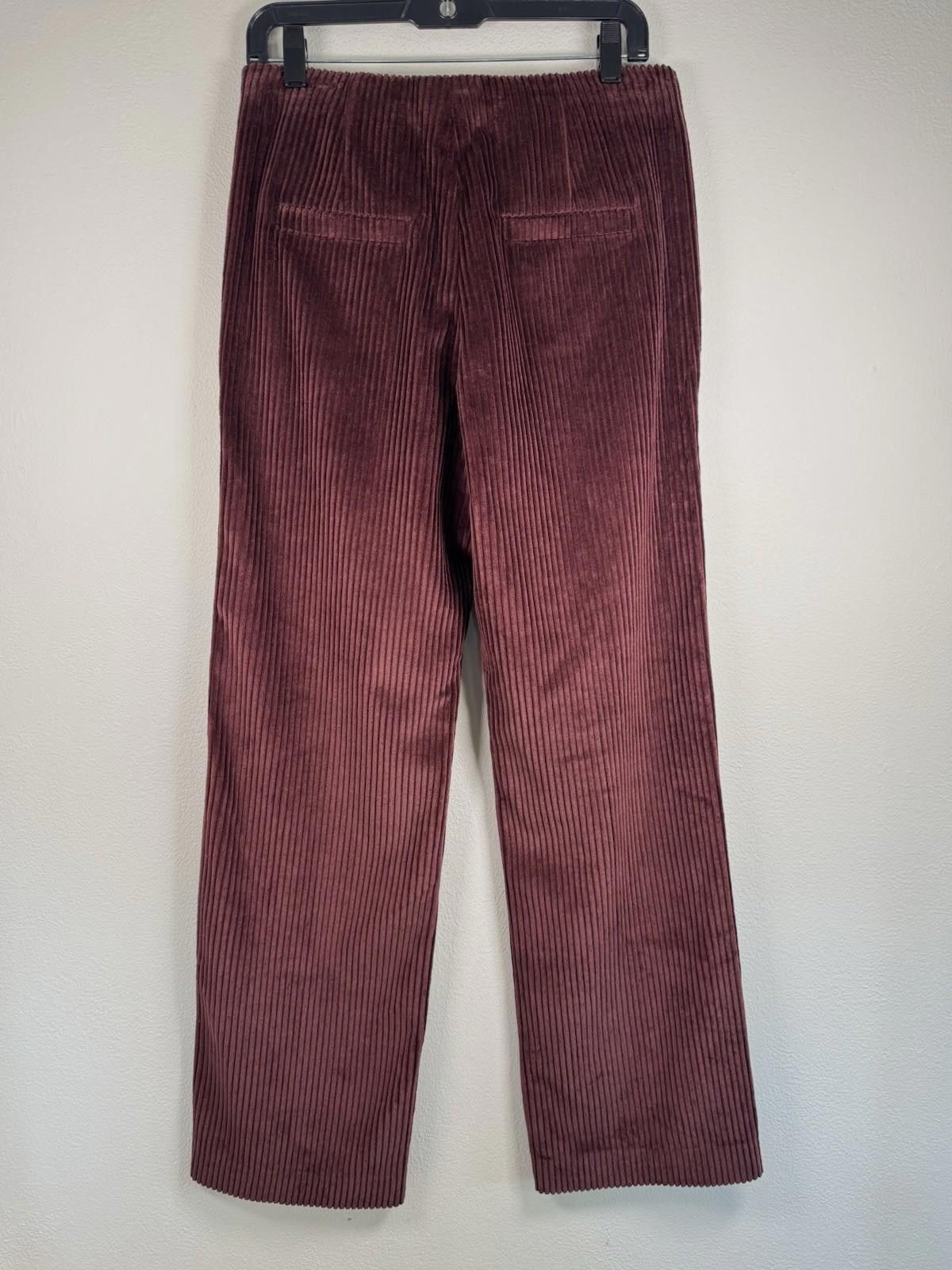 Brunello Cucinelli BRUNELLO CUCINELLI WOMENS SIZE 4/40 CORDUROY DRESS PANTS Size 27" / US 4 / IT 40 - 2 Thumbnail