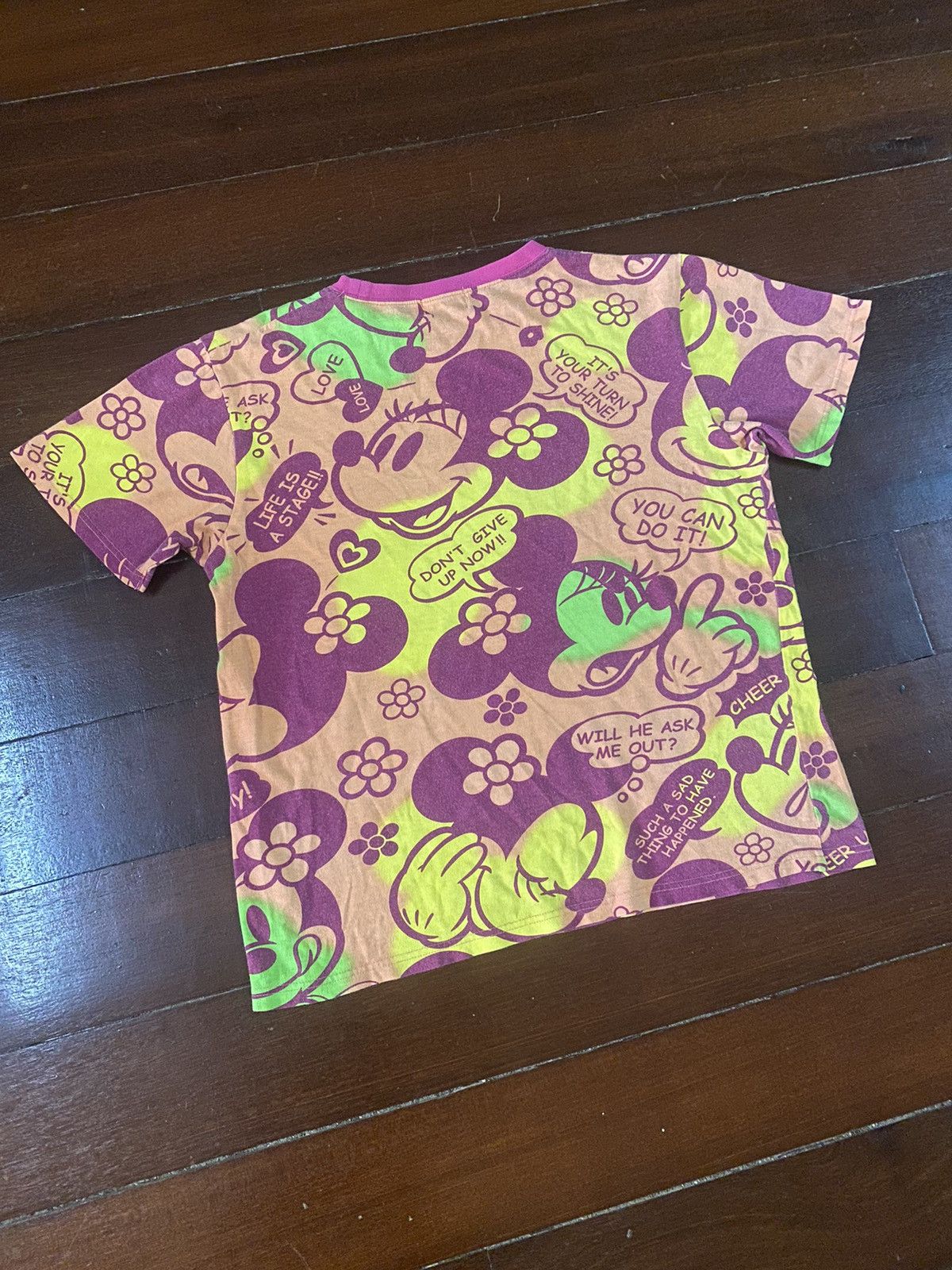 Disney × Mickey Mouse × Vintage Vintage disney tokyo resort minnie mouse full print T-Shirt Size US M / EU 48-50 / 2 - 7 Thumbnail