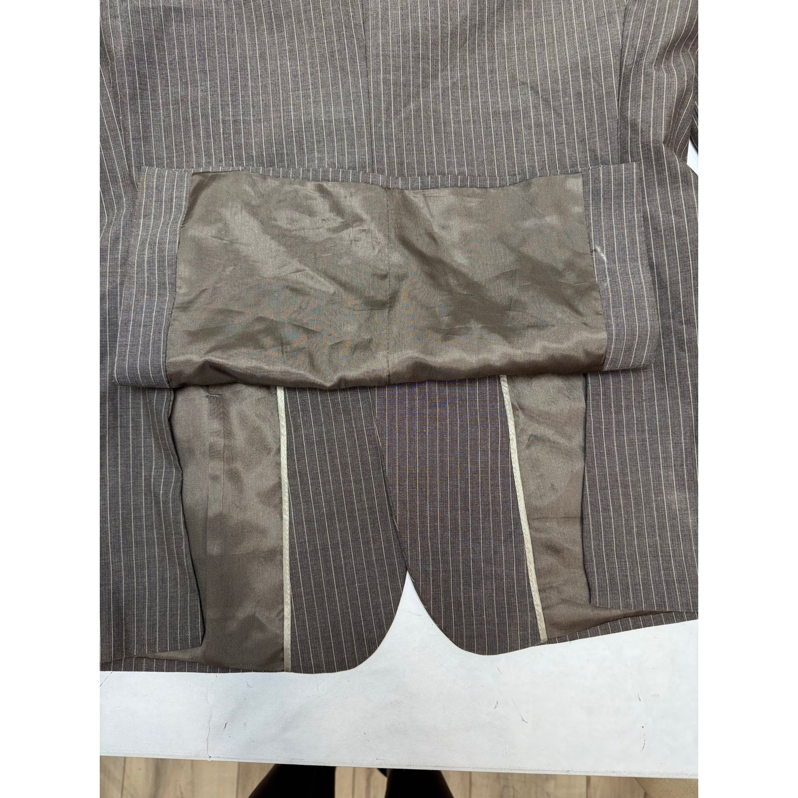 Other Vintage Y2K Express Design Studio Blazer Men Brown 40R Size US XXS / EU 40 - 9 Thumbnail