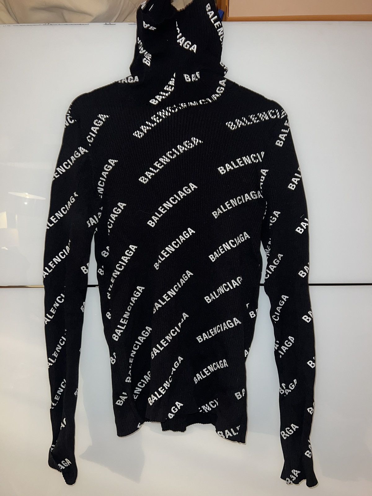 Balenciaga Balenciaga Turtleneck Size US XL / EU 56 / 4 - 2 Thumbnail