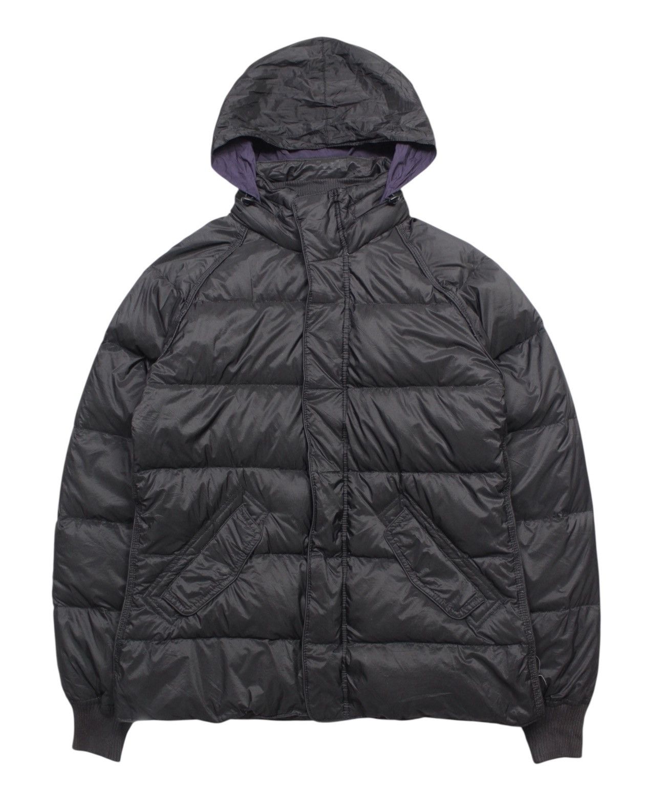 Armani 2010S ARMANI JEANS PREMIUM DOWN HOODED BLACK JACKET Size US L / EU 52-54 / 3 - 1 Thumbnail