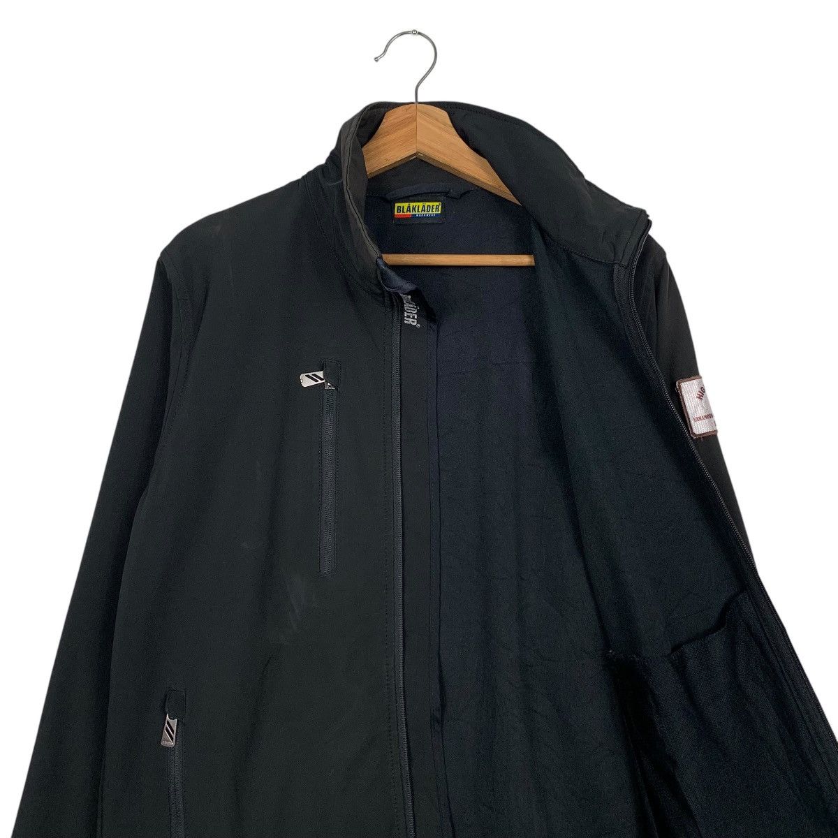 Japanese Brand BLAKLADER X YAMAMOTO GARMENT Big Logo Jacket #2099-C92 Size US S / EU 44-46 / 1 - 12 Thumbnail