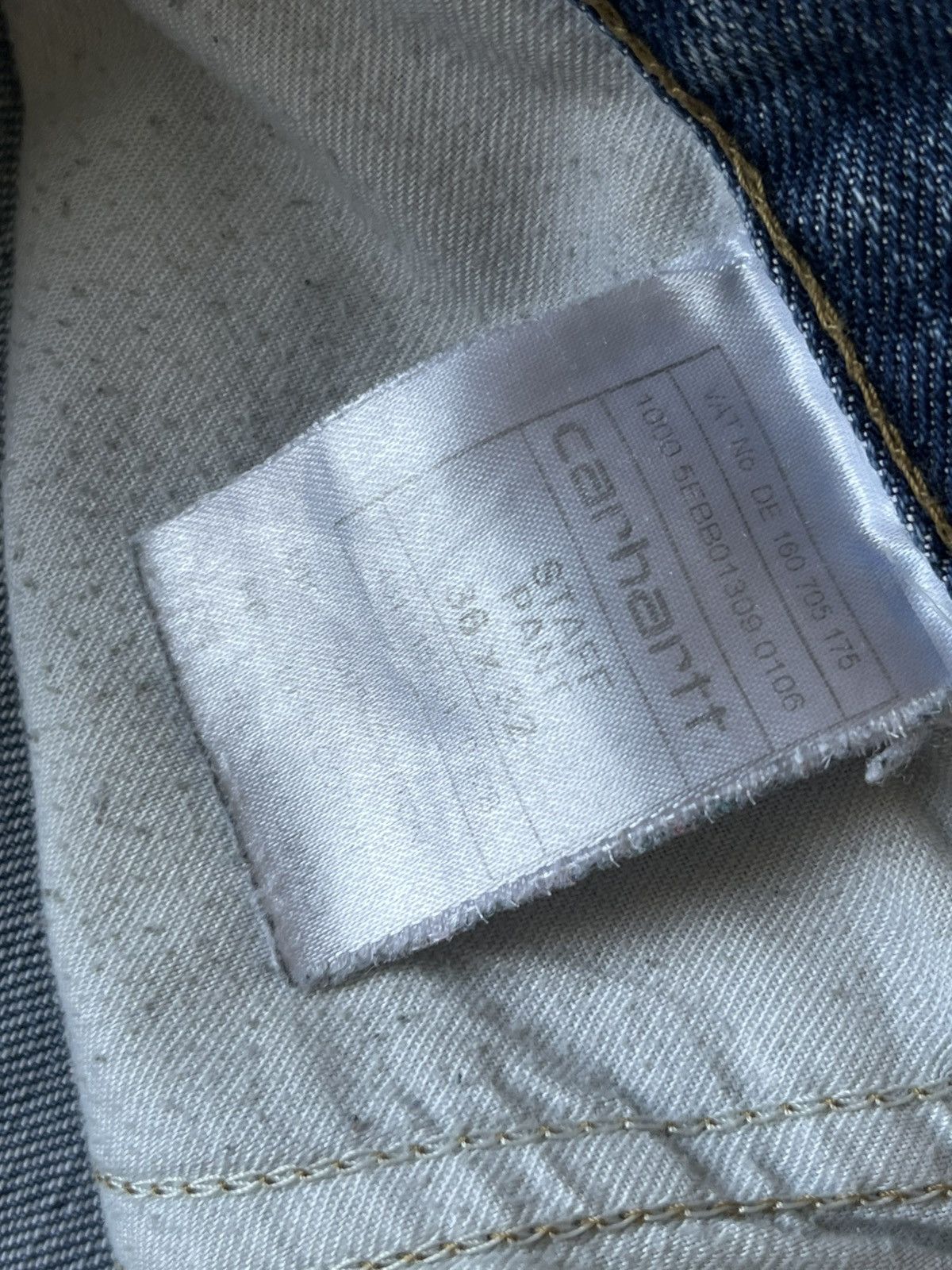 Carhartt Vintage Carhartt Single Knee Jeans Baggy Washed Distressed Size US 36 / EU 52 - 10 Thumbnail