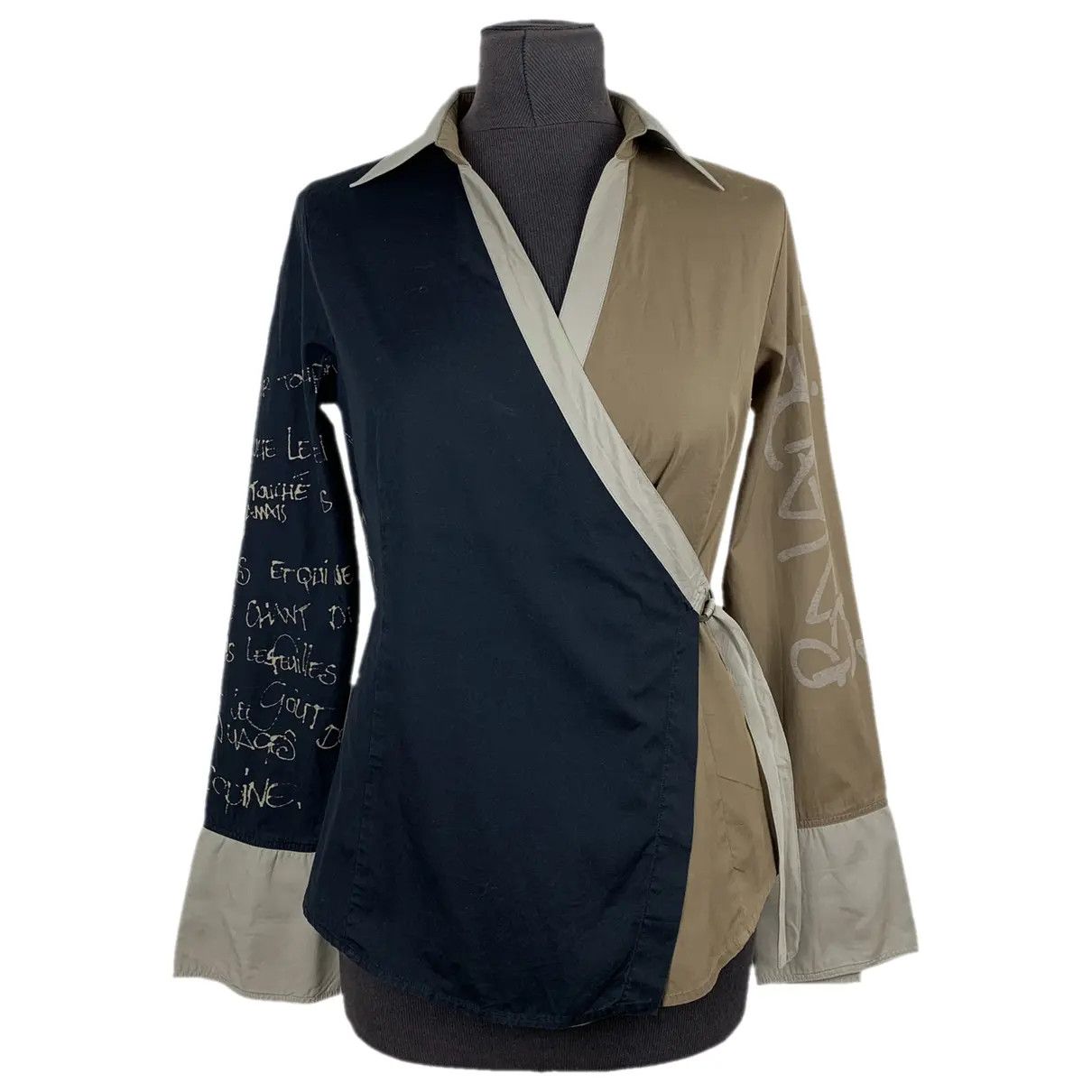 Cop Copine Graphic kimono wrap top Size M / US 6-8 / IT 42-44 - 1 Thumbnail