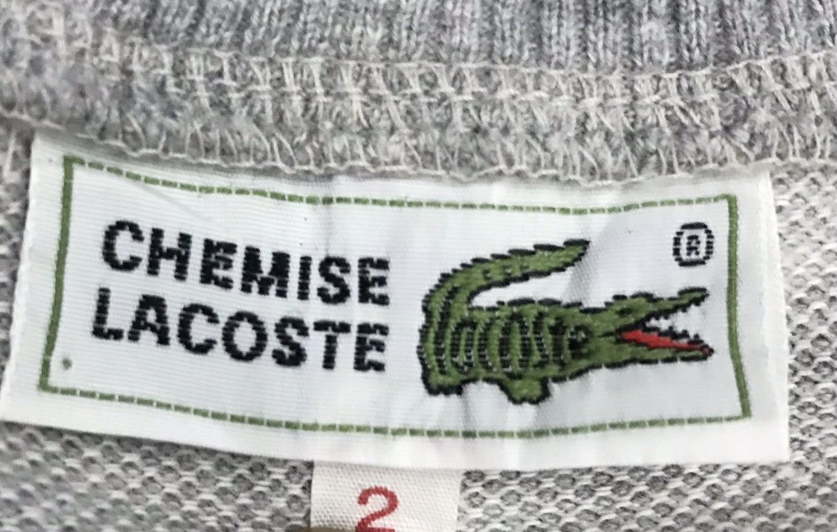 Lacoste × Vintage Vintage Chemise LACOSTE Sweatshirt Size US M / EU 48-50 / 2 - 6 Thumbnail