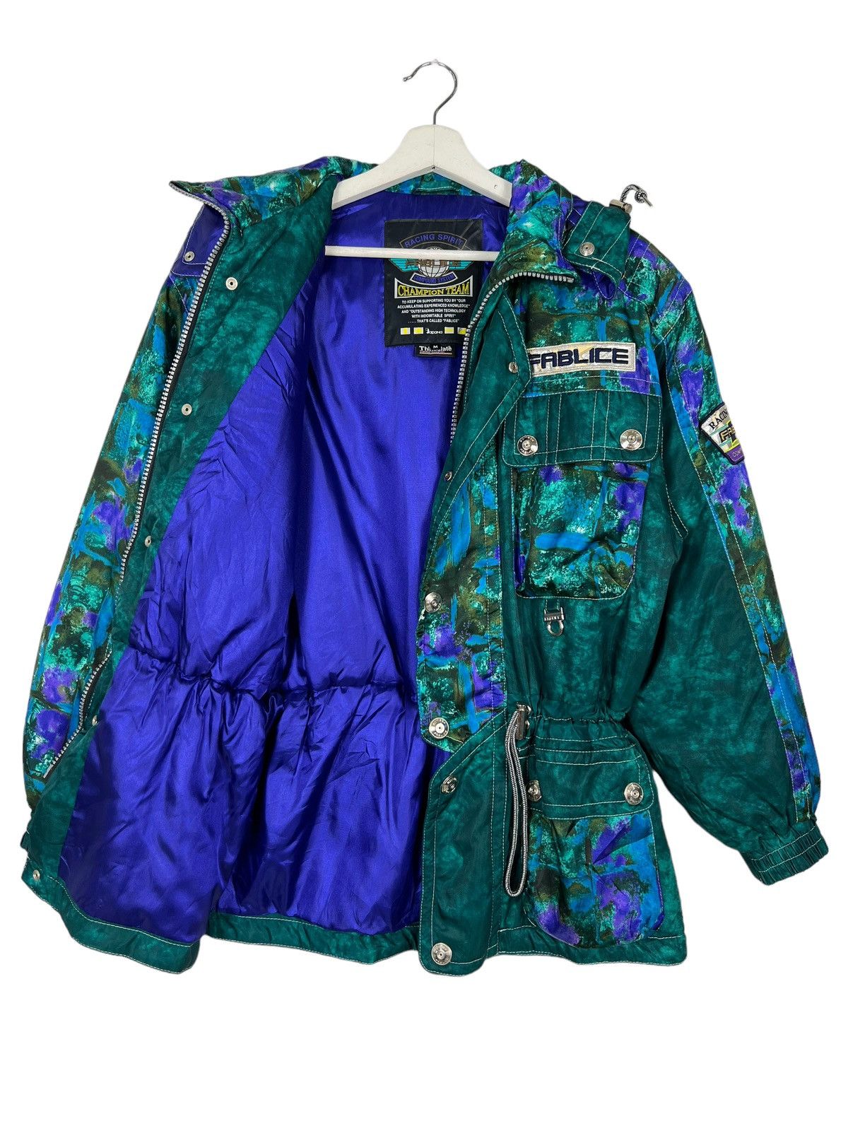 Japanese Brand 🔥 FABLICE ACID JAZZ COLOR THINSULATE SKI ASTRO JACKET Size US M / EU 48-50 / 2 - 9 Thumbnail