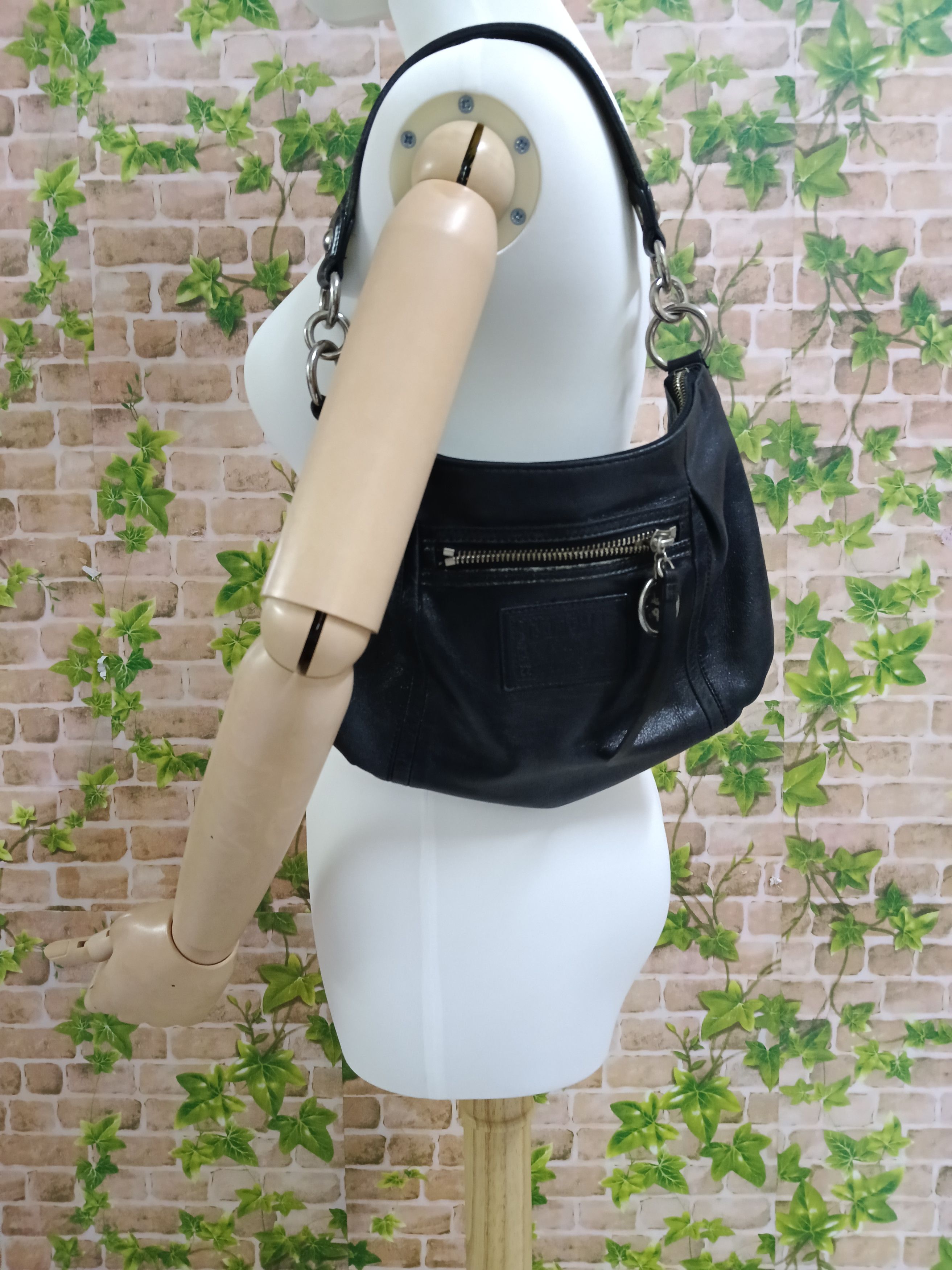 Coach COACH POPPY LEATHER SHOULDER Size ONE SIZE - 2 Thumbnail