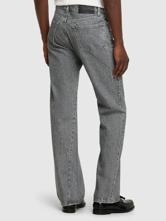 Sunflower o1lsvrm0425 Straight Twist Jeans in Washed Grey Size US 32 / EU 48 - 4 Thumbnail