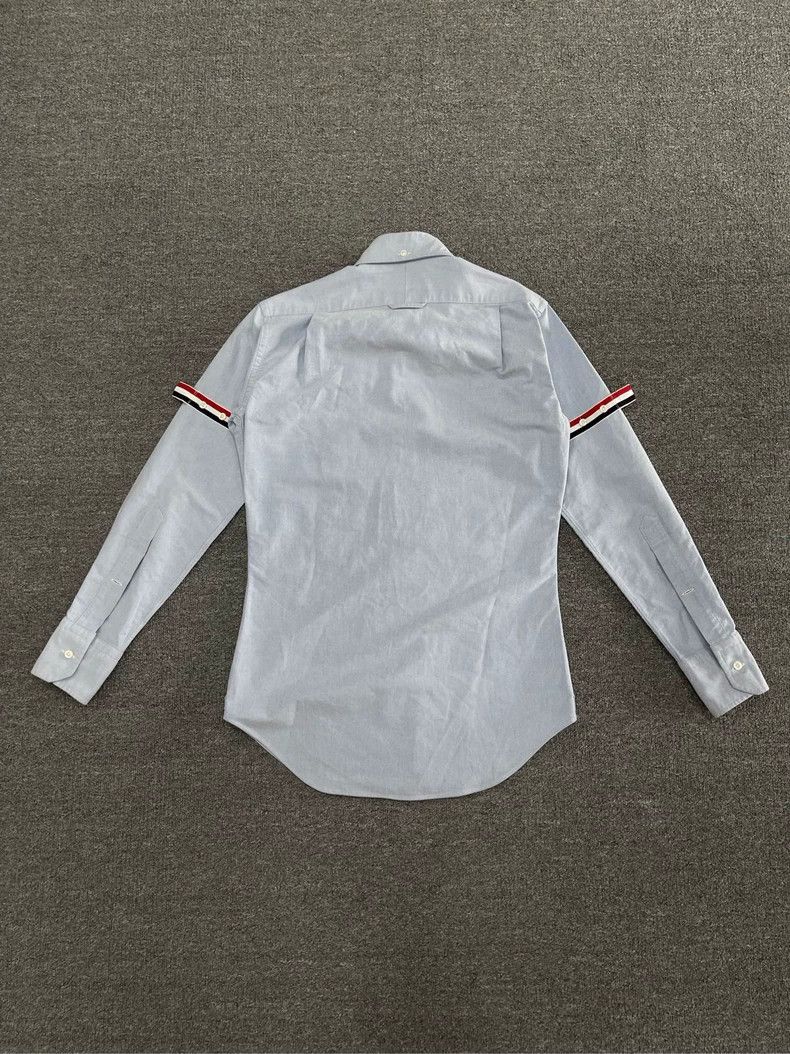Thom Browne Thom Browne Armband straight shirt, blue Size US XS / EU 42 / 0 - 2 Thumbnail