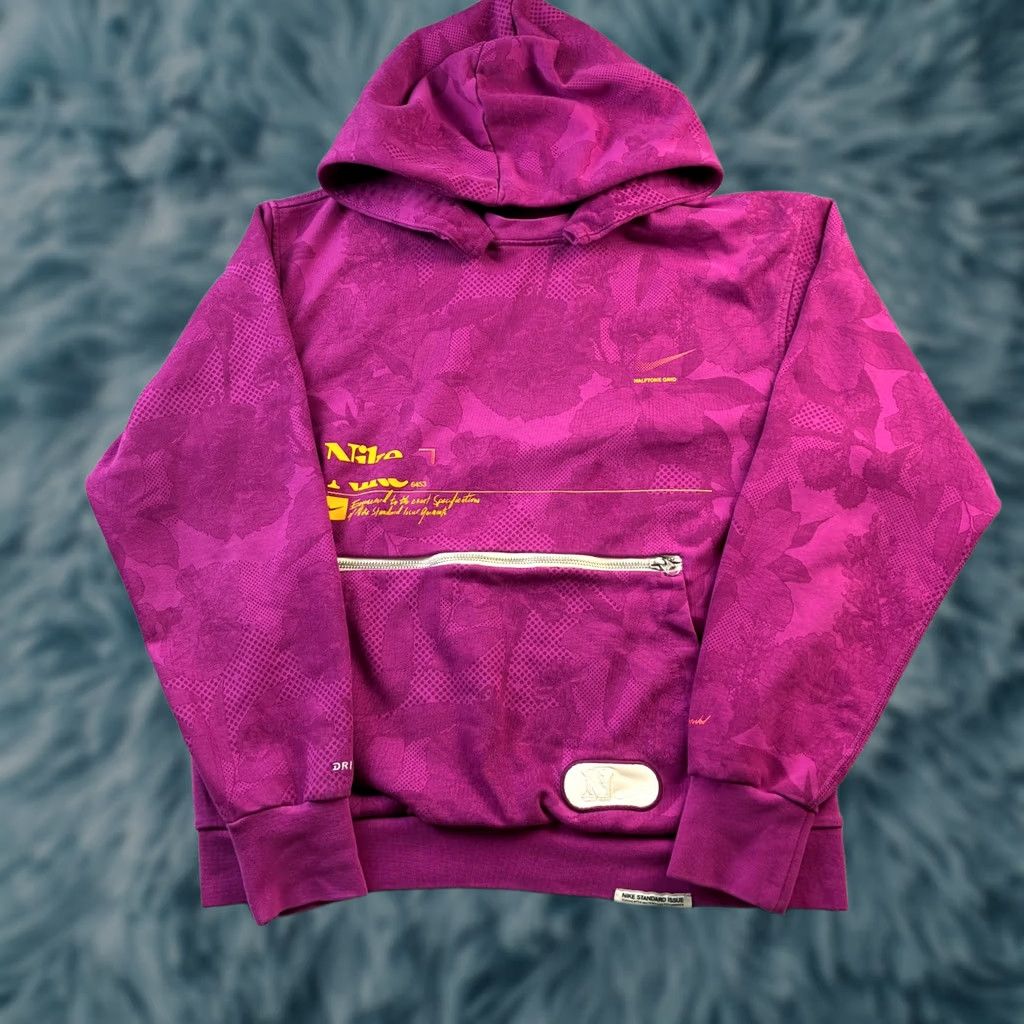 Nike Nike Tracksuit Mens Medium Purple Jacket Pants Set Standard Issue Basketball Size 40R - 1 Thumbnail
