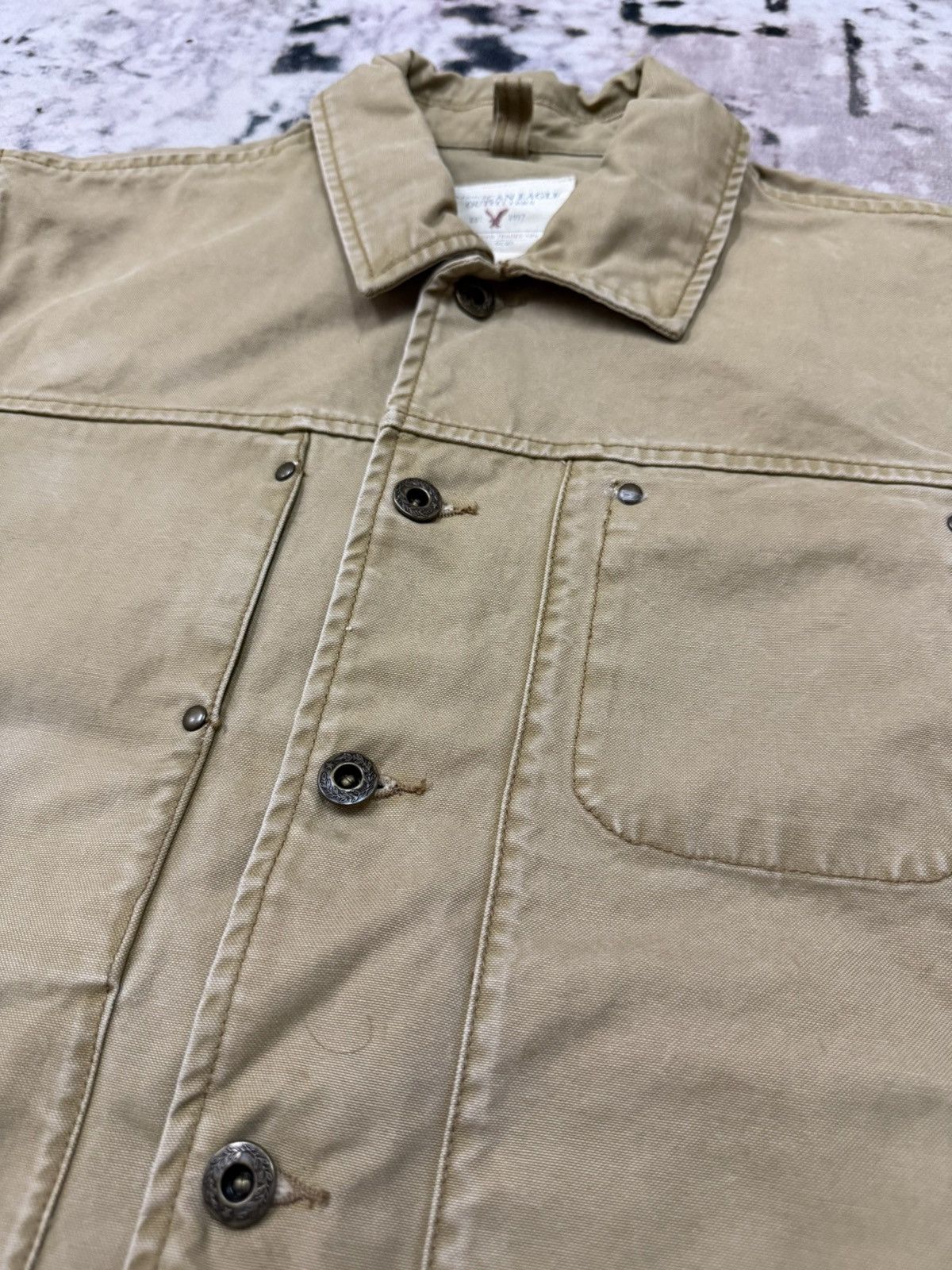 American Eagle Outfitters AMERICAN EAGLES OUTFITTERS KHAKIS WORKER JACKET Size US S / EU 44-46 / 1 - 4 Thumbnail