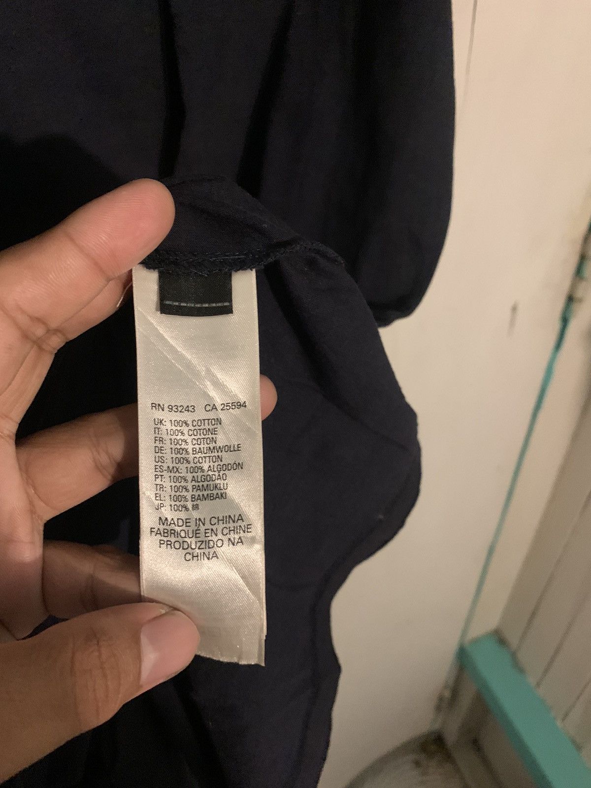 Diesel Diesel denim lining tee y2k styel Size US XL / EU 56 / 4 - 9 Thumbnail