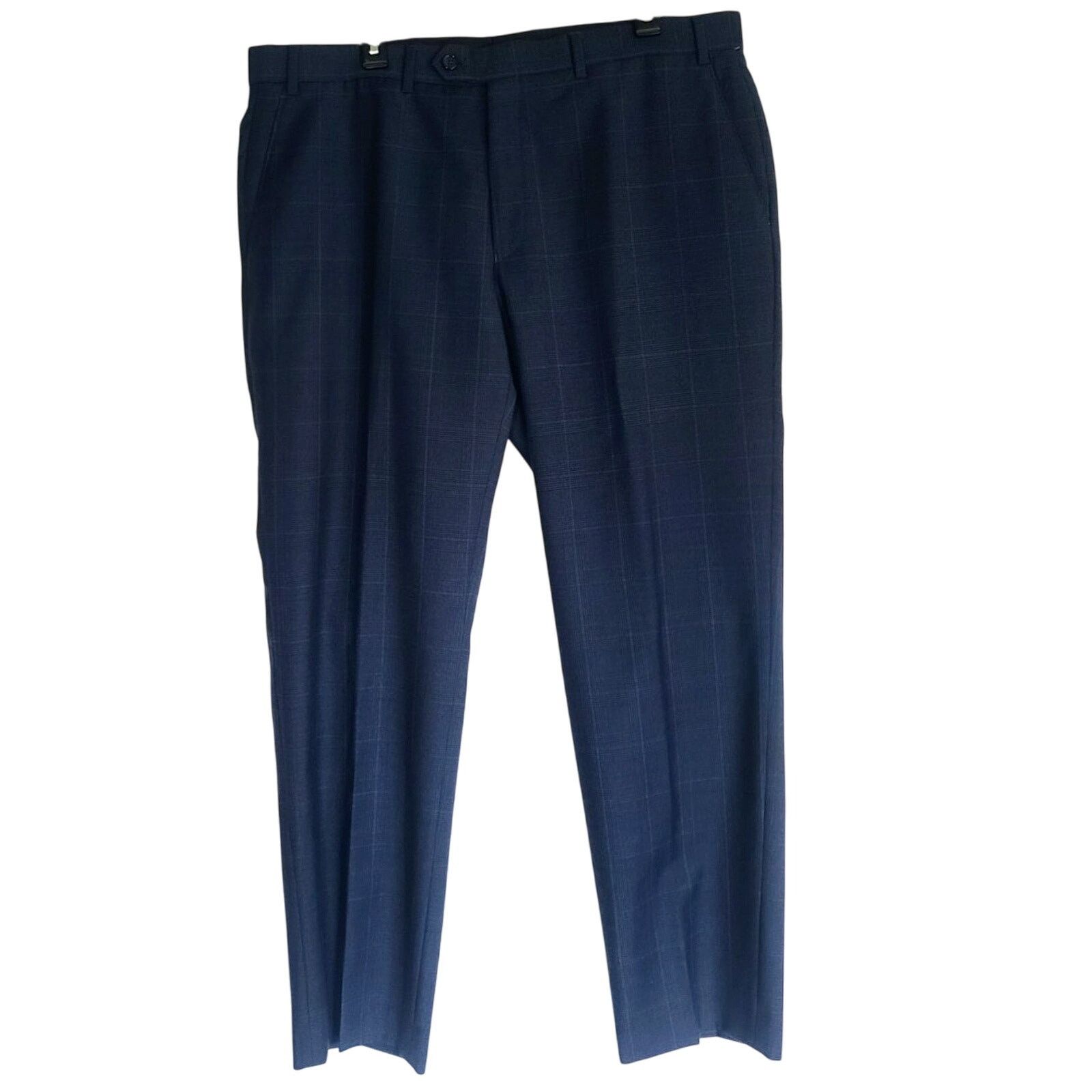 Lauren Ralph Lauren New Lauren Ralph Lauren Navy Blue Plaid Wool Pants 38 X 30 Size US 38 / EU 54 - 2 Thumbnail