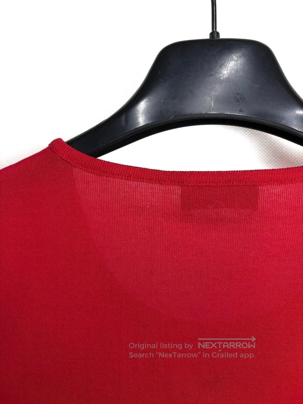 Dior Red Sleeveless Top with Side Tassel Details. Size US S / EU 44-46 / 1 - 4 Thumbnail