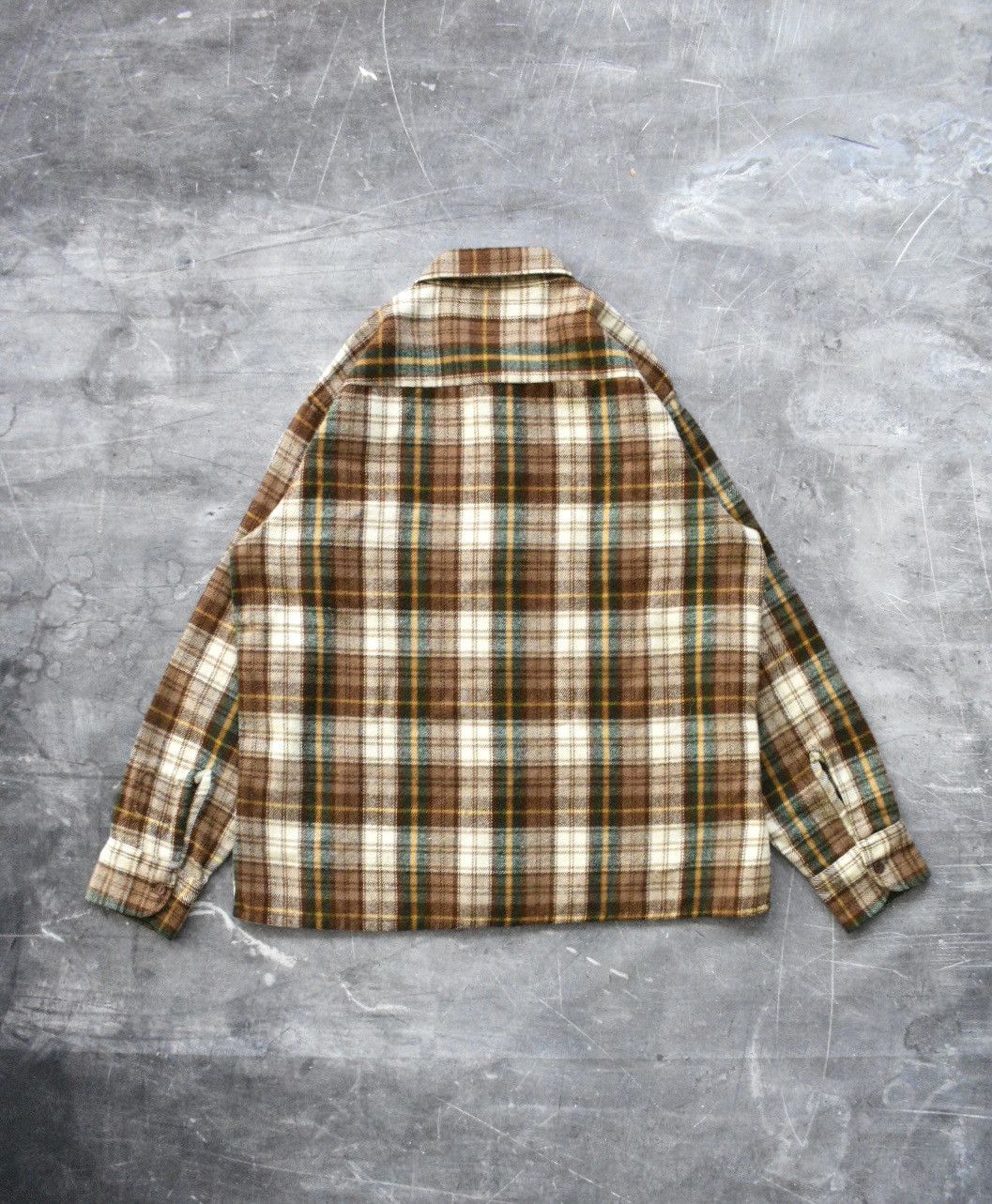 Arrow × Vintage Vintage 80s Arrow Flannel Button-down Shirt (L) Size US L / EU 52-54 / 3 - 2 Thumbnail