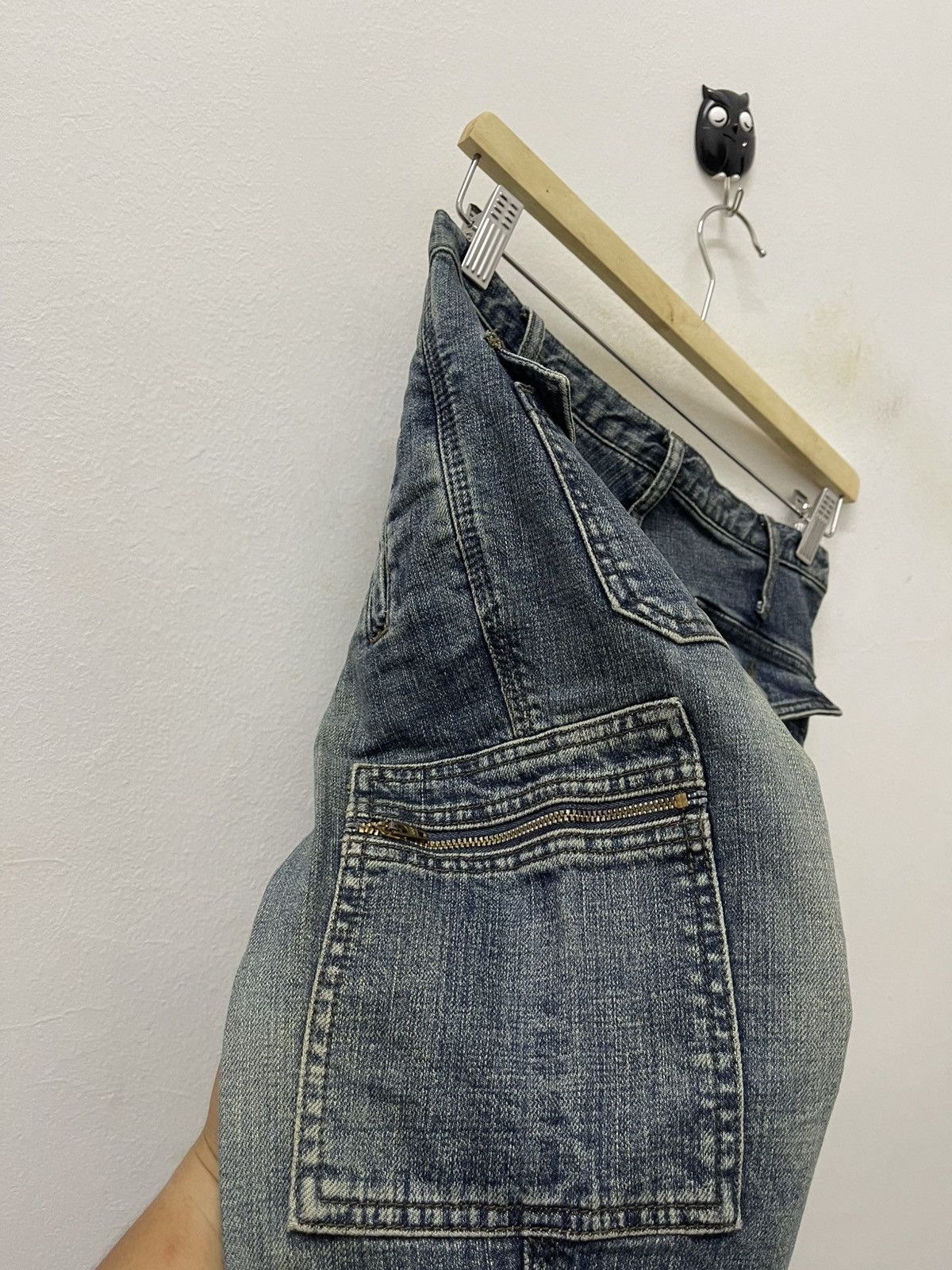 Global Work Vintage GLOBAL WORK Japanese Flare ifsixwasnine LGB Style Size US 27 - 6 Thumbnail