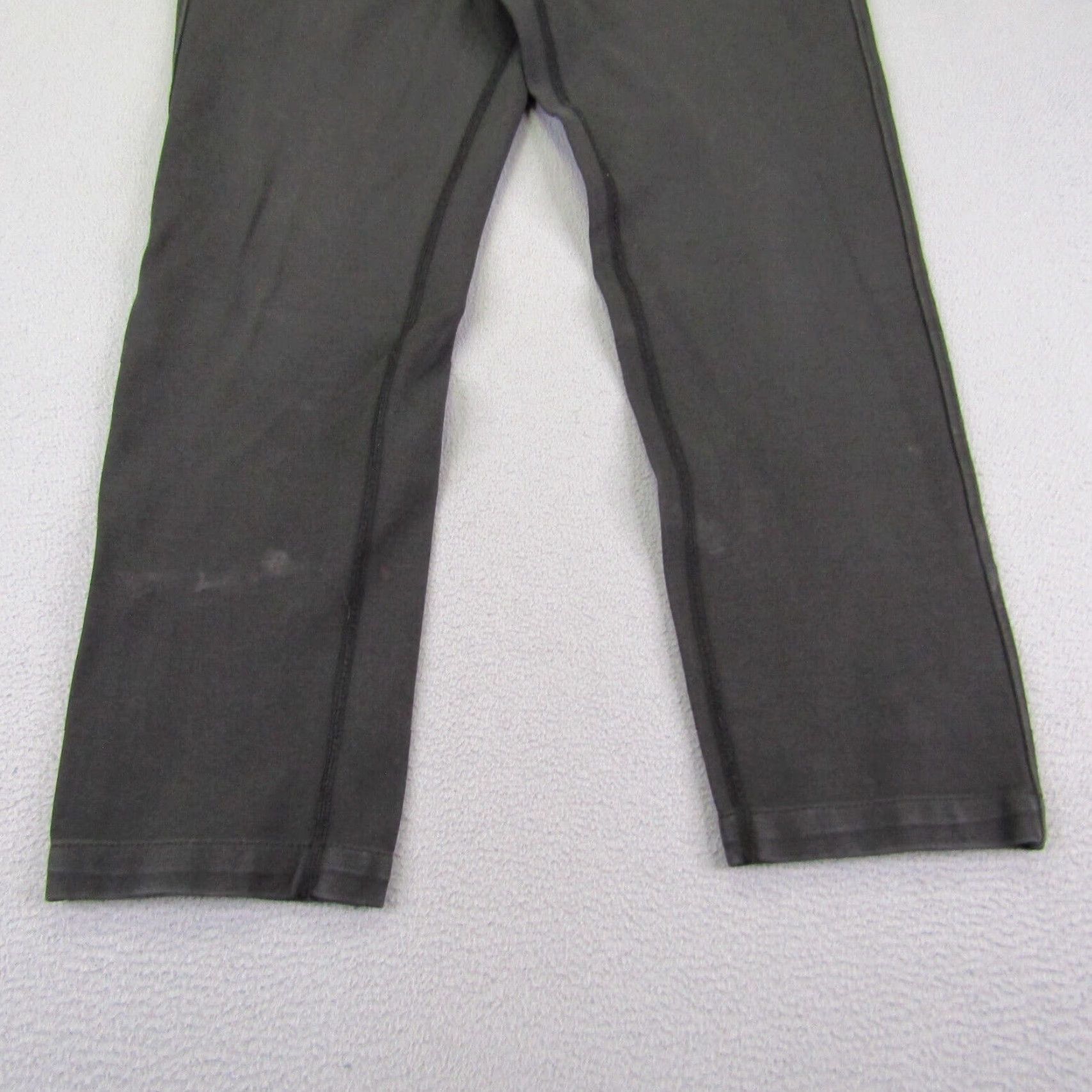 Lululemon VINTAGE Lululemon Pants Women 6 Black Chino 7/8 Slacks Performance Stretch Casual Knit Size 27" / US 4 / IT 40 - 3 Thumbnail