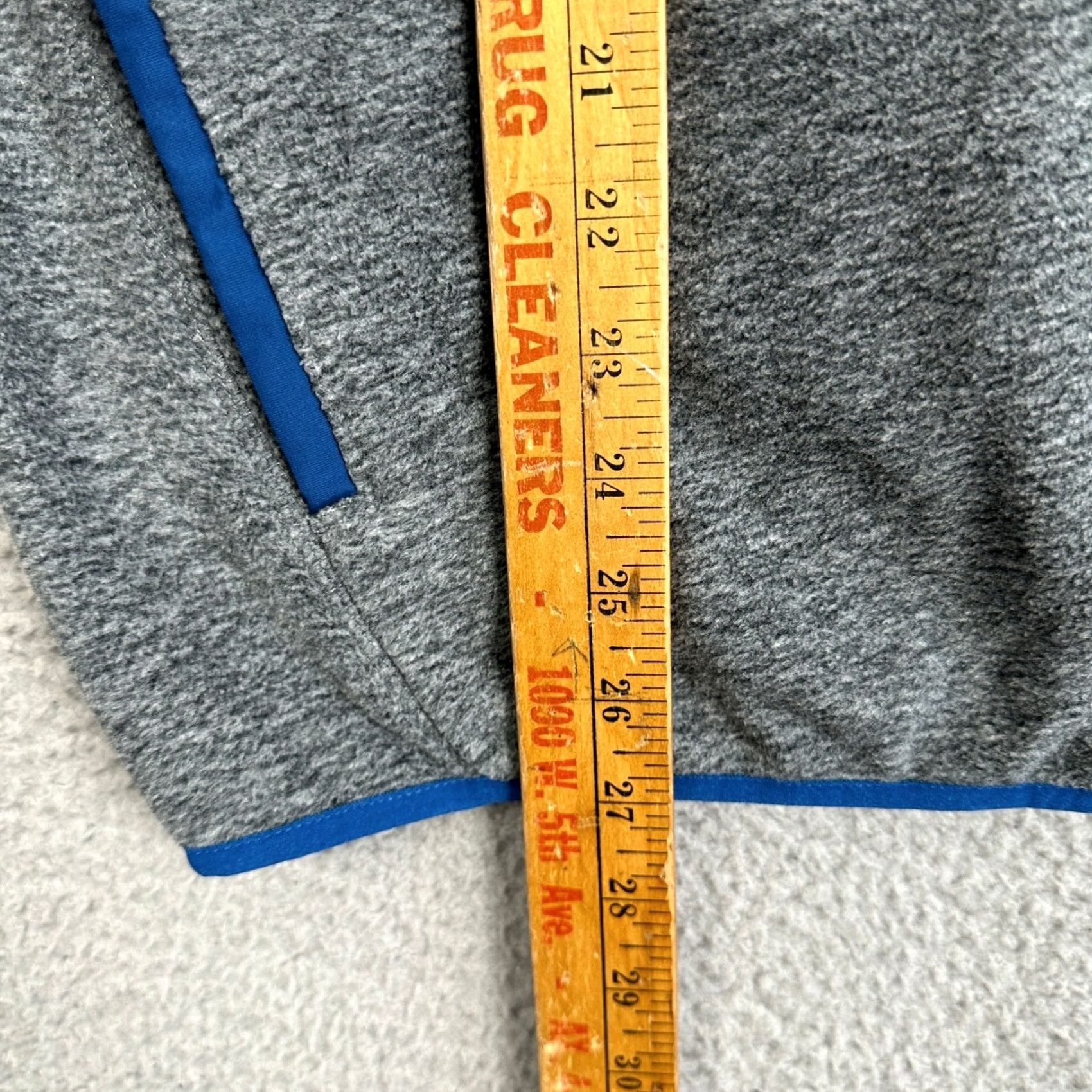 Eddie Bauer Eddie Bauer Mens Sweatshirt Pullover Gray Fleece Snap Button Pockets Medium EUC Size US M / EU 48-50 / 2 - 7 Thumbnail