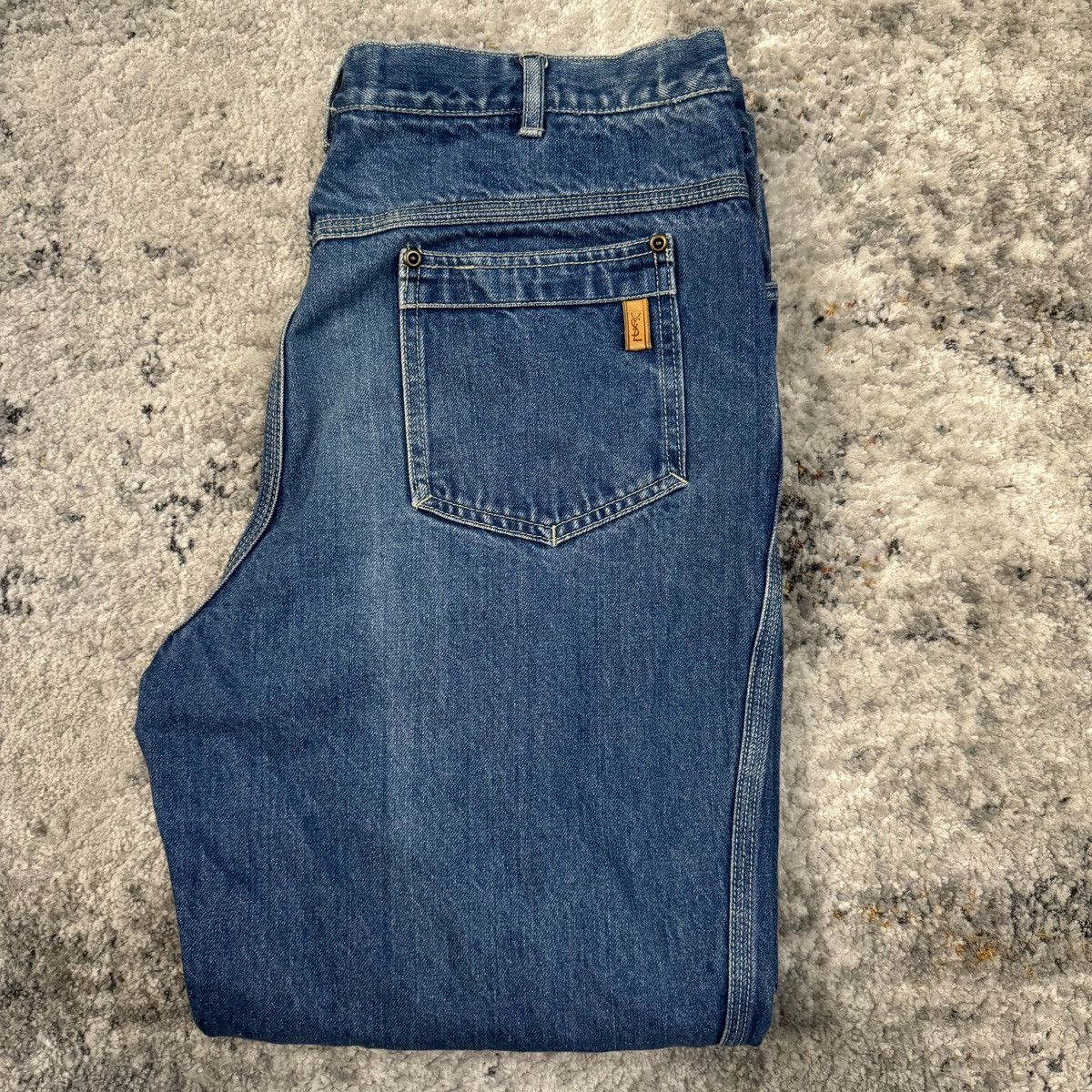 JNCO × Vintage Vintage 90s JNCO style baggy wide leg jeans light wash Size US 32 / EU 48 - 1 Thumbnail