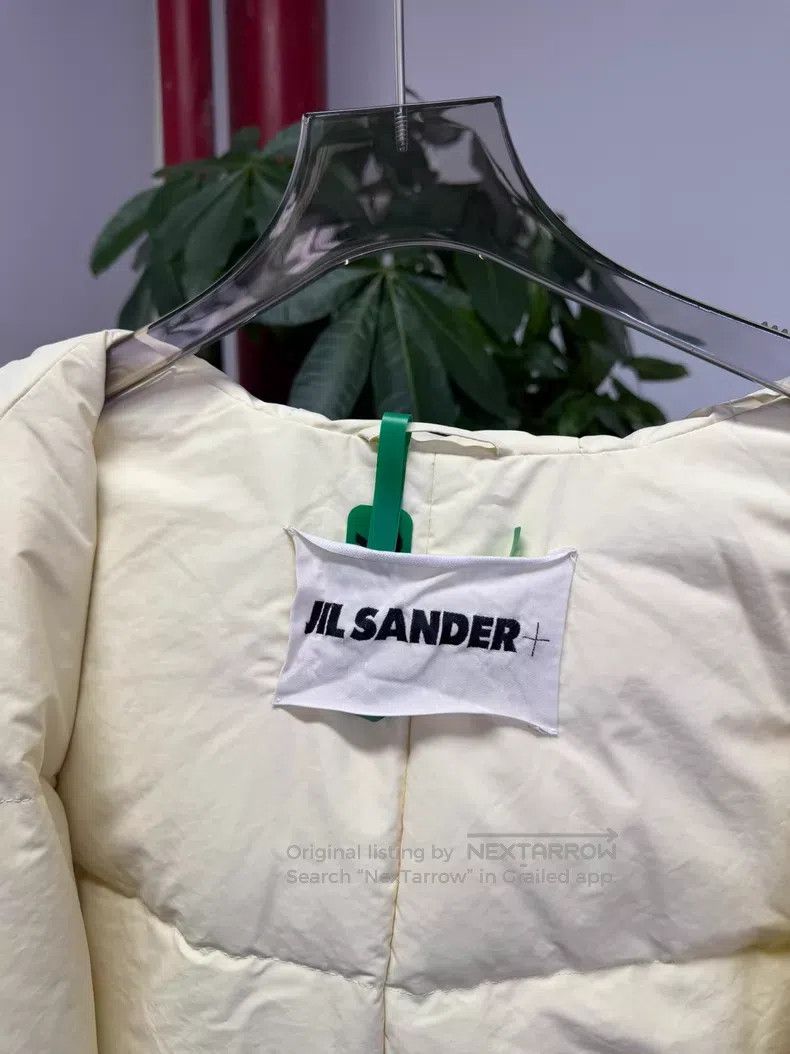Jil Sander Jil Sander size 48 Cream hooded down vest Size L / US 10 / IT 46 - 6 Thumbnail