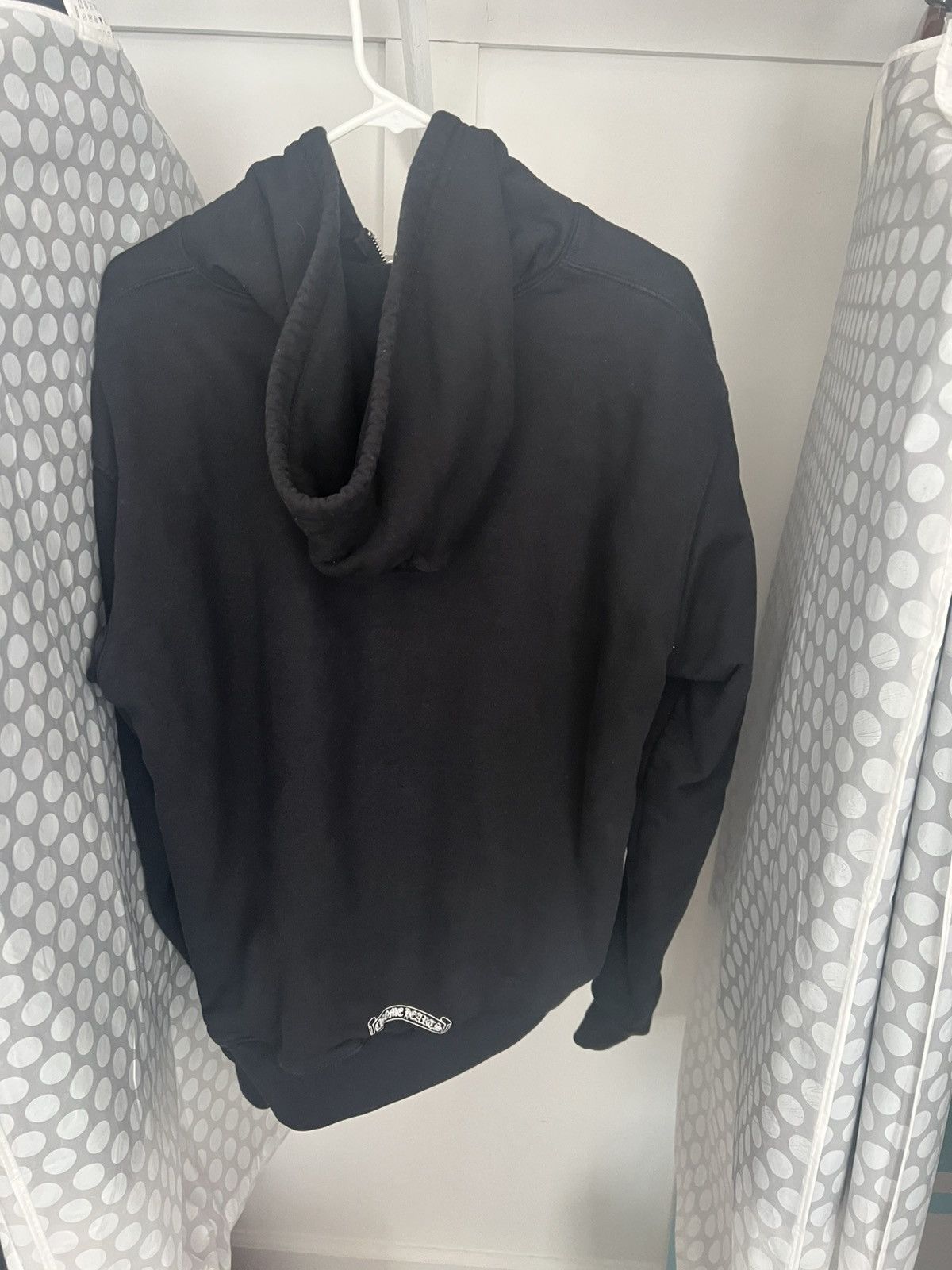 Chrome Hearts Chrome hearts thermal lined vertical logo hoodie Size US M / EU 48-50 / 2 - 14 Thumbnail