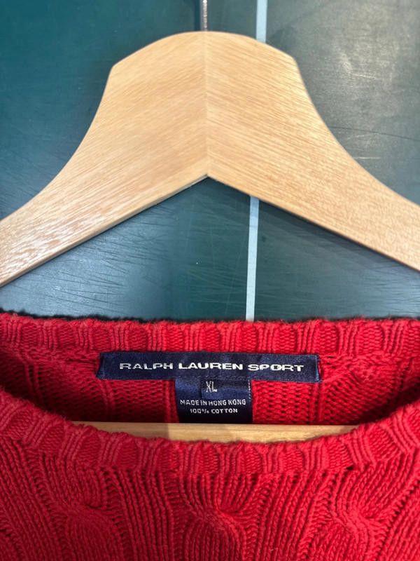 Polo Ralph Lauren Ralph Lauren Cable Knit Size US XL / EU 56 / 4 - 4 Thumbnail