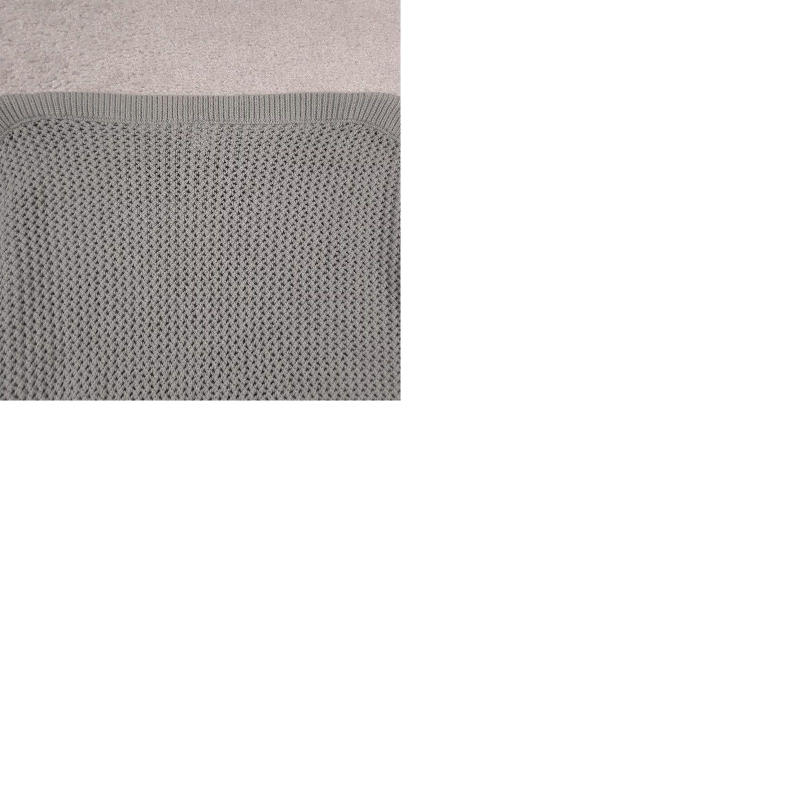 Old Navy Old Navy Sweater Womens L Gray Open Knit Boat Neck Long Sleeve Pullover Size L / US 10 / IT 46 - 9 Thumbnail