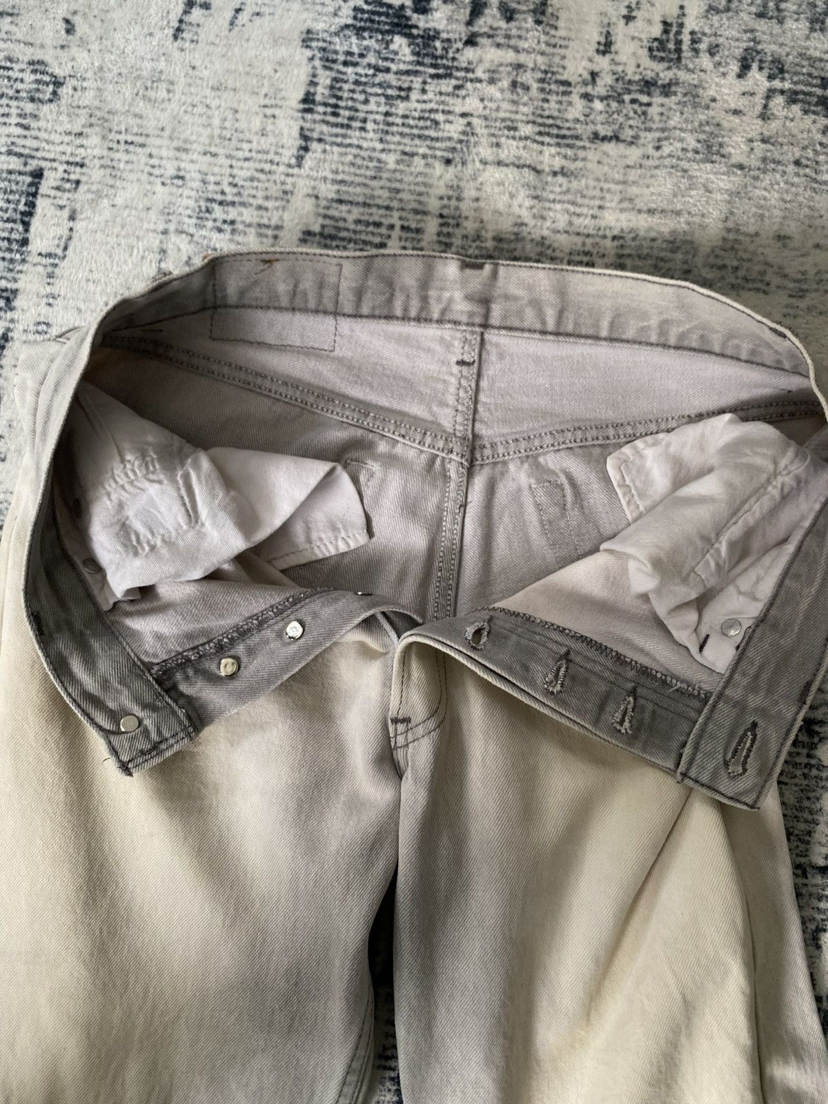 Levi's Levi’s Vintage 80s 90s 501 Mens Jeans Bleached and Faded Size US 30 / EU 46 - 4 Thumbnail