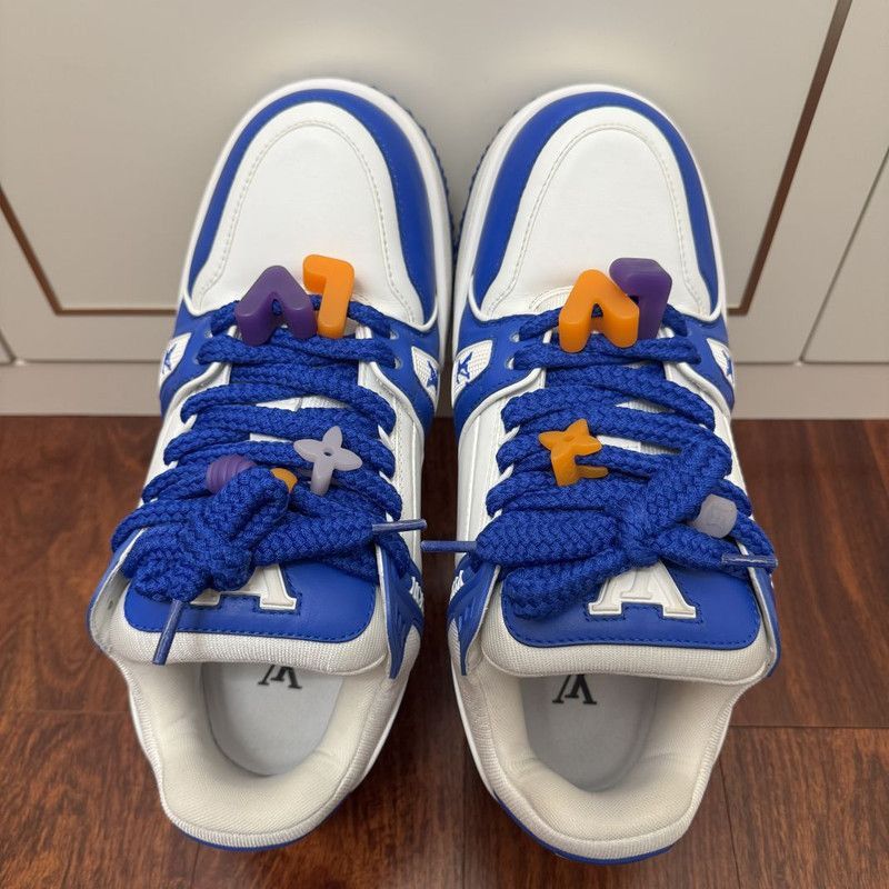 Louis Vuitton Louis Vuitton Trainer Maxi Stylish Low-top Sneakers -2508 Size US 9.5 / EU 42-43 - 7 Thumbnail