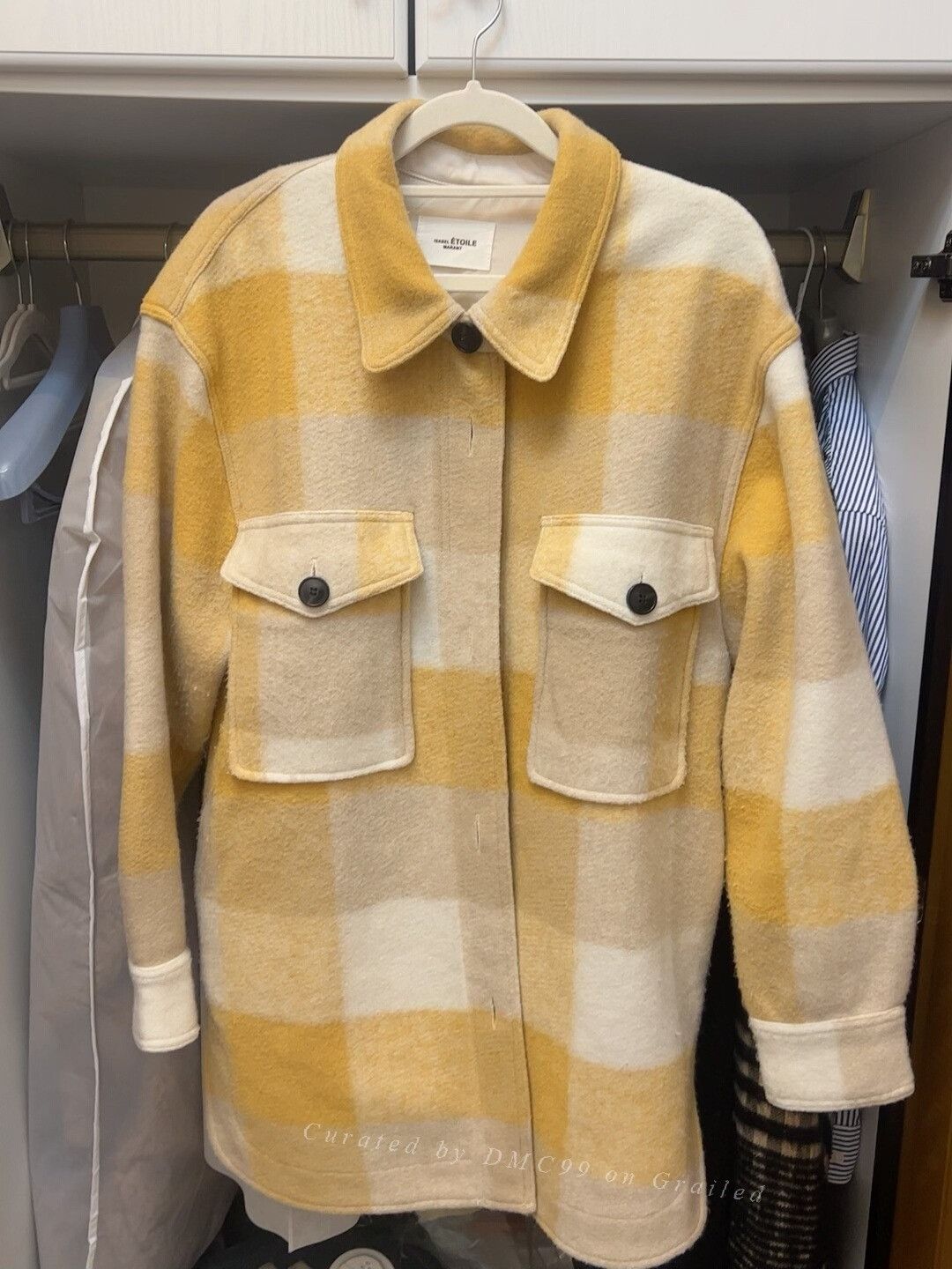 Isabel Marant Etoile Isabel Marant Étoile Plaid Wool Coat Size S / US 4 / IT 40 - 1 Thumbnail