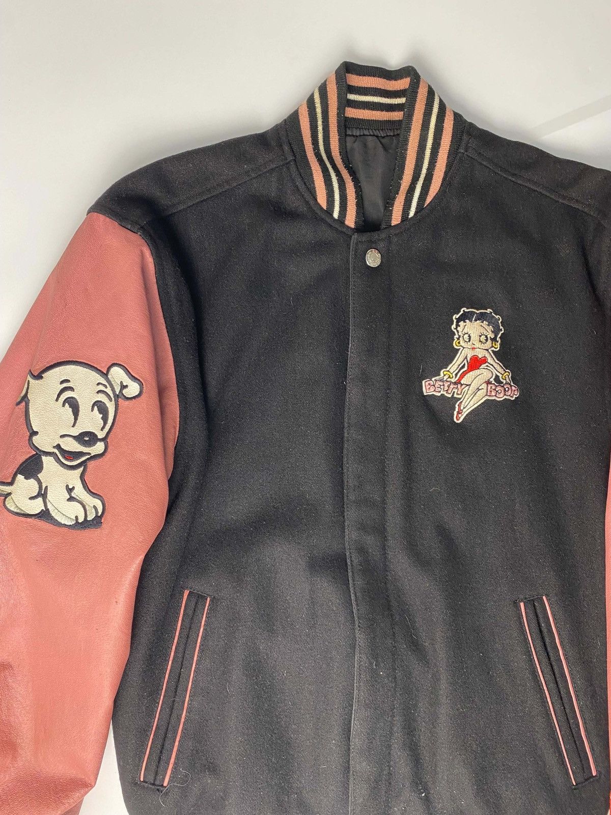 Vintage Vintage Betty Boop by Jeff Hamilton Bomber Jacket Size ONE SIZE - 4 Thumbnail