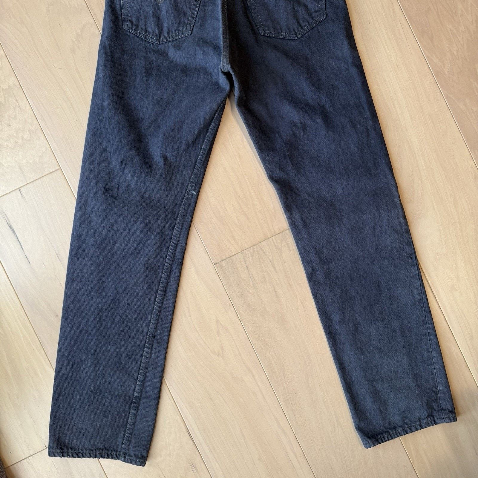 Levi's Vintage Levis 501 Jeans 30 Purple Straight Leg 90s Denim Size US 30 / EU 46 - 10 Thumbnail